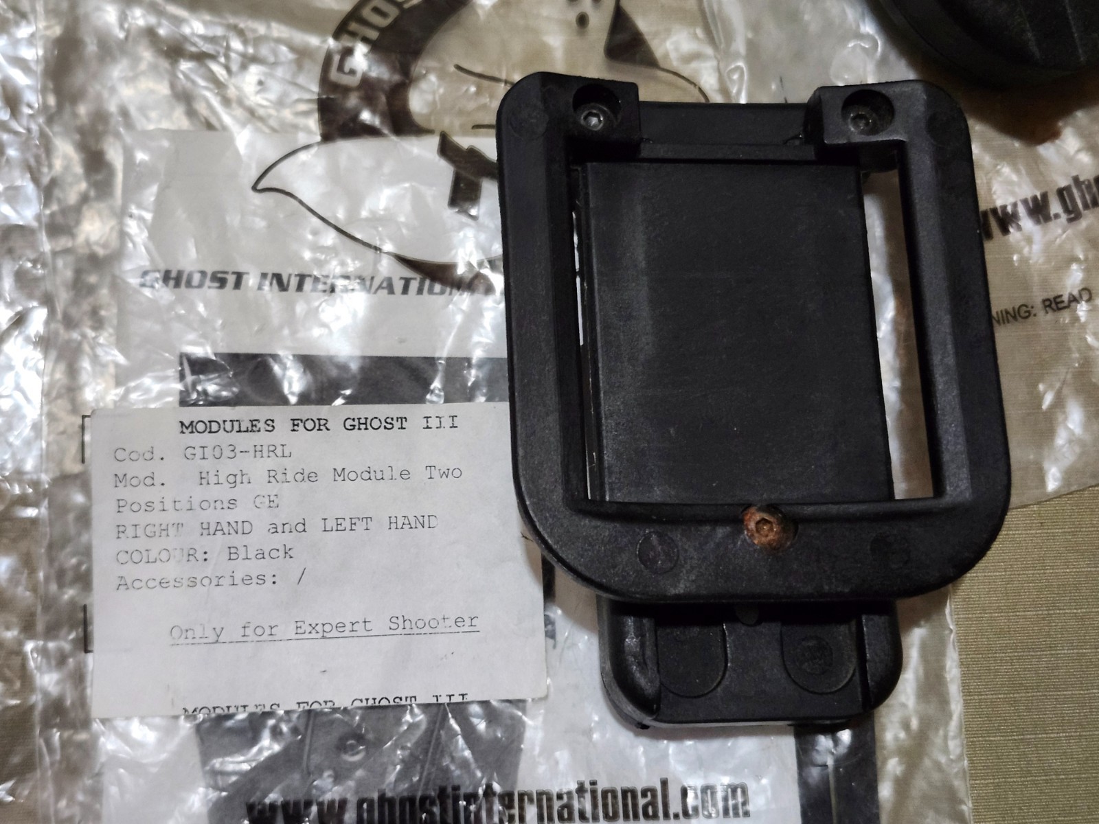 Amadini Ghost III Modular Holster Set for Glock 17/22 5 pieces READ DESCRIPTION!