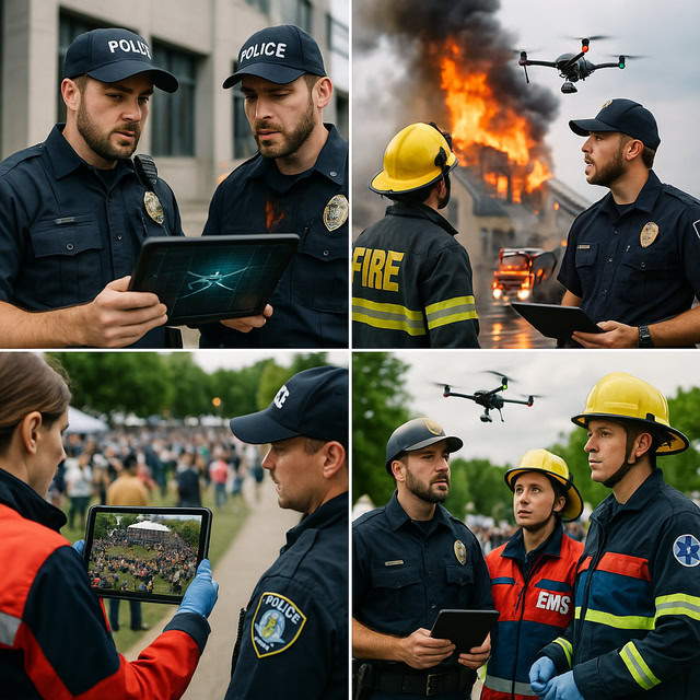 Drone and Pilot Detection Device –Handheld Remote ID Receiver for iOS & Android