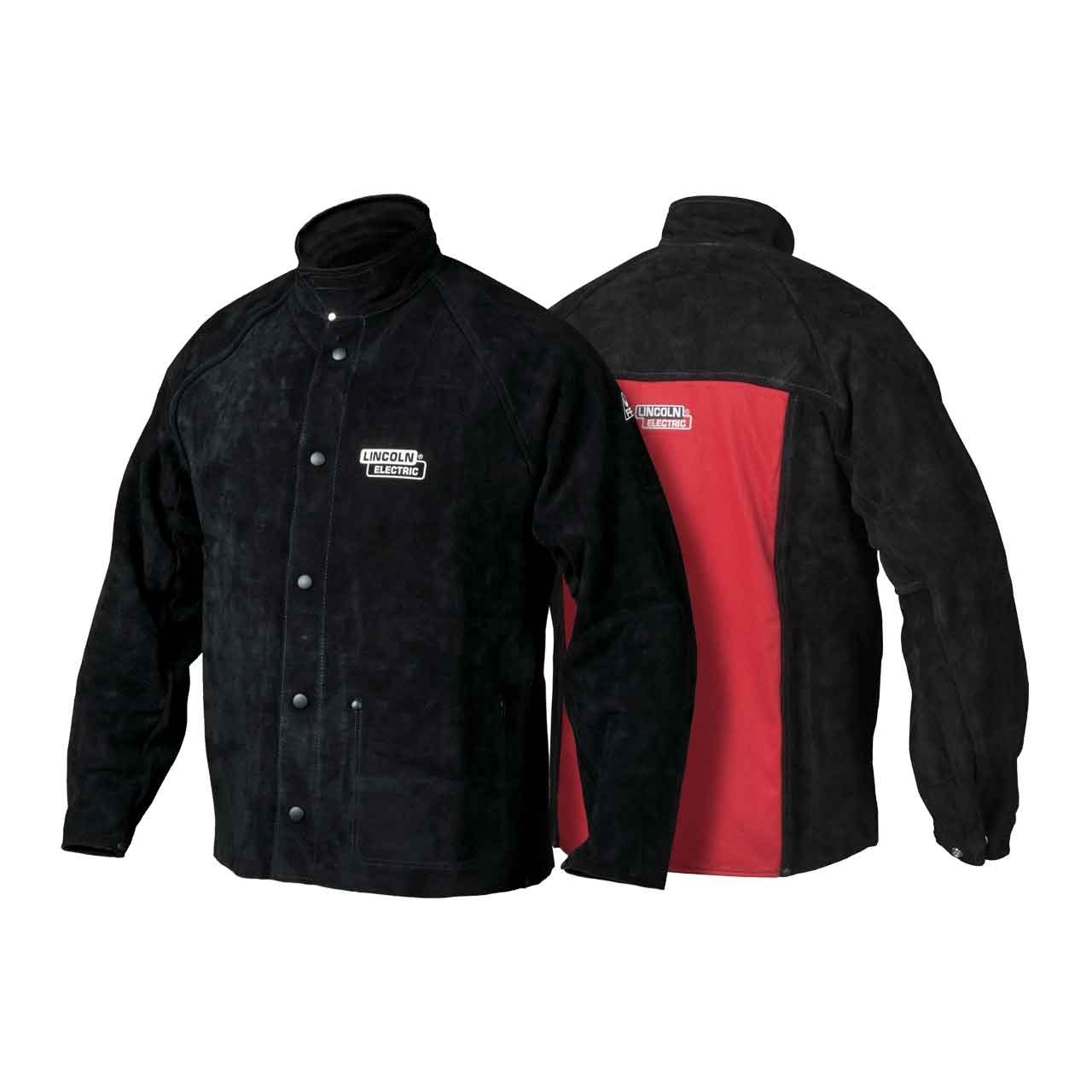Lincoln Electric K2989 Heavy Duty Leather Welding Jacket 2X-Large