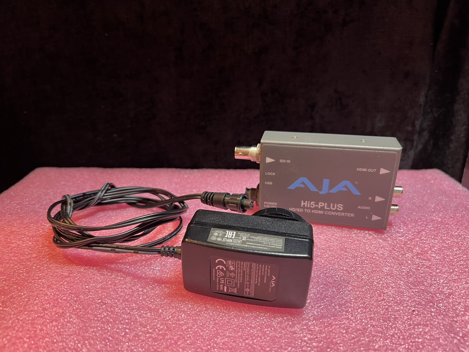 AJA HI5-PLUS Hd/sd to HDMI Converter