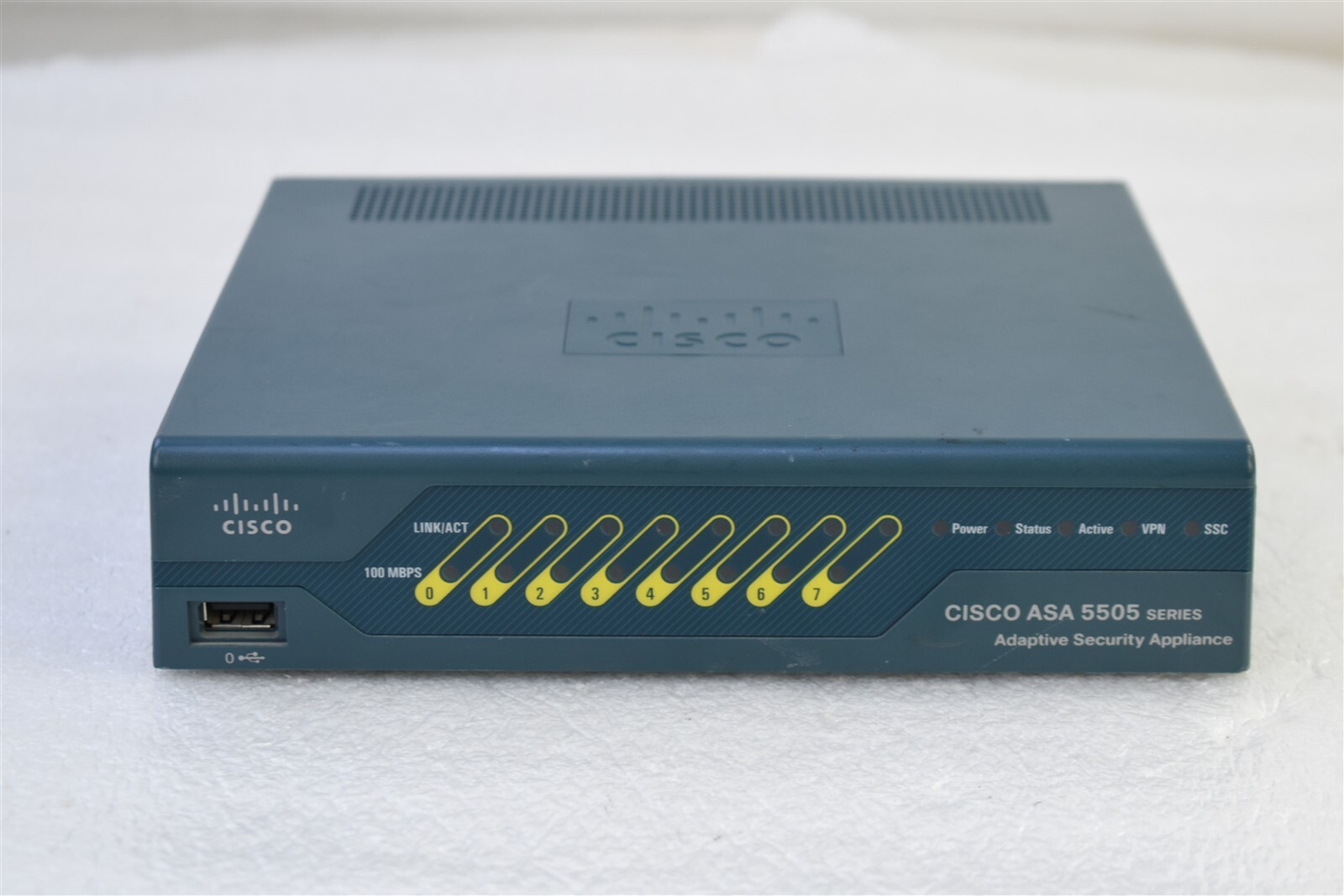 LOT of 7 x Cisco ASA 5505 Adaptive Security Appliance Firewall SSL IPsec VPN