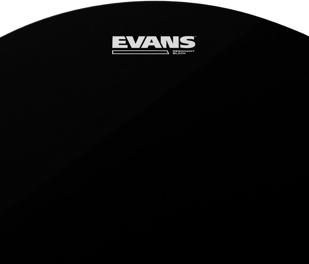 Evans Resonant Black Tom Drumhead 14 in.