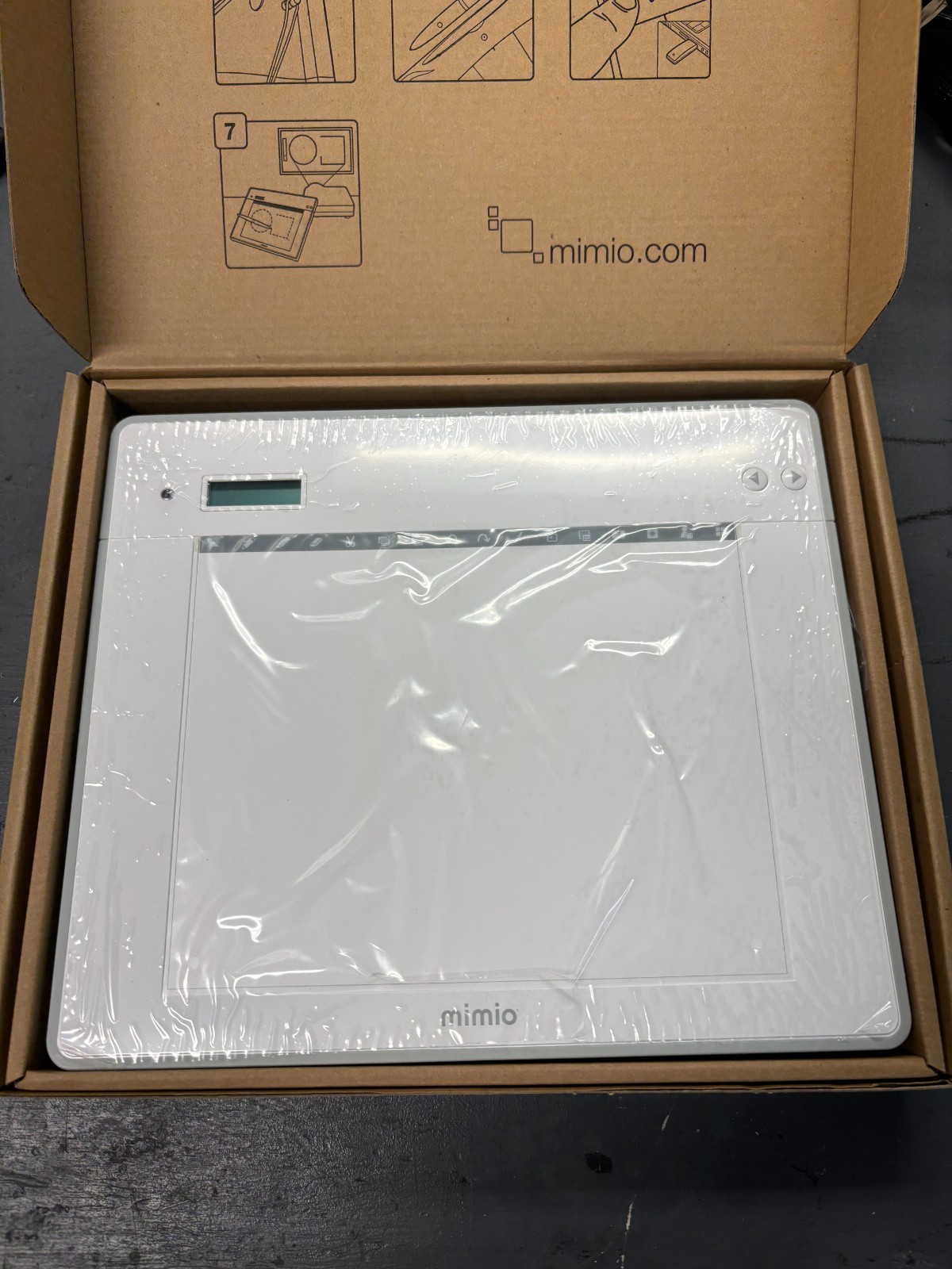 Mimio Pad Icd07 Wireless Interactive Graphic Pen Tablet With Cable And Pen