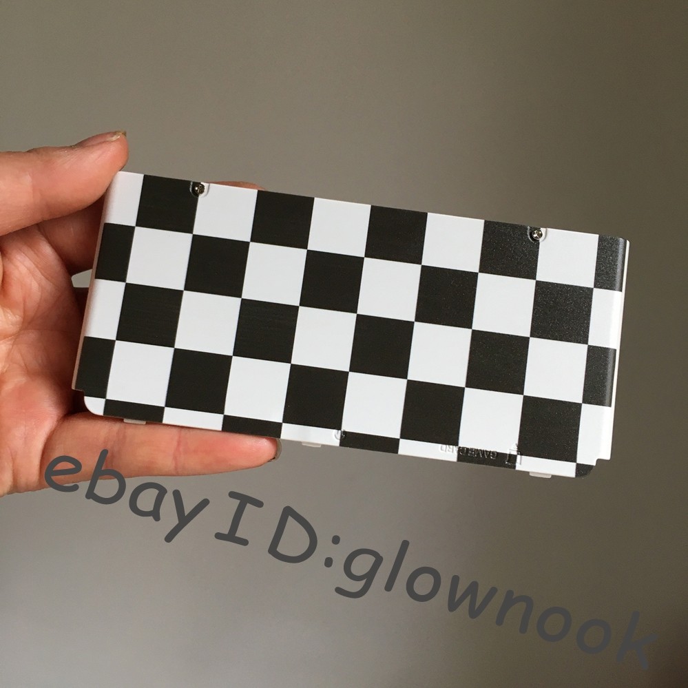 Nintendo series console parts Cover Shell Checkerboard Pattern Protective Case