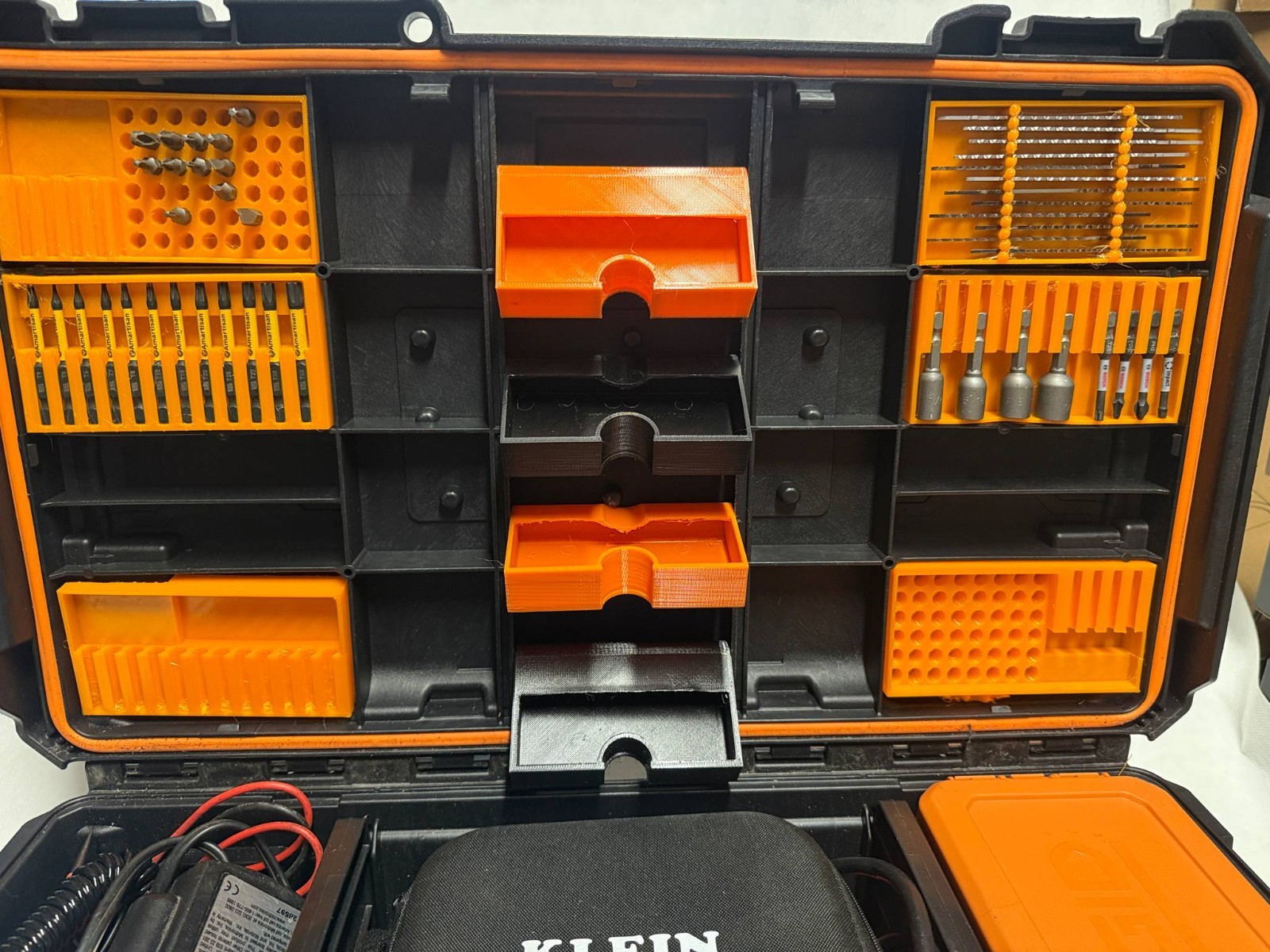 Jigsaw Blade Holder  for Ridgid Pro Gear 2.0 Toolbox lid - 12 blade