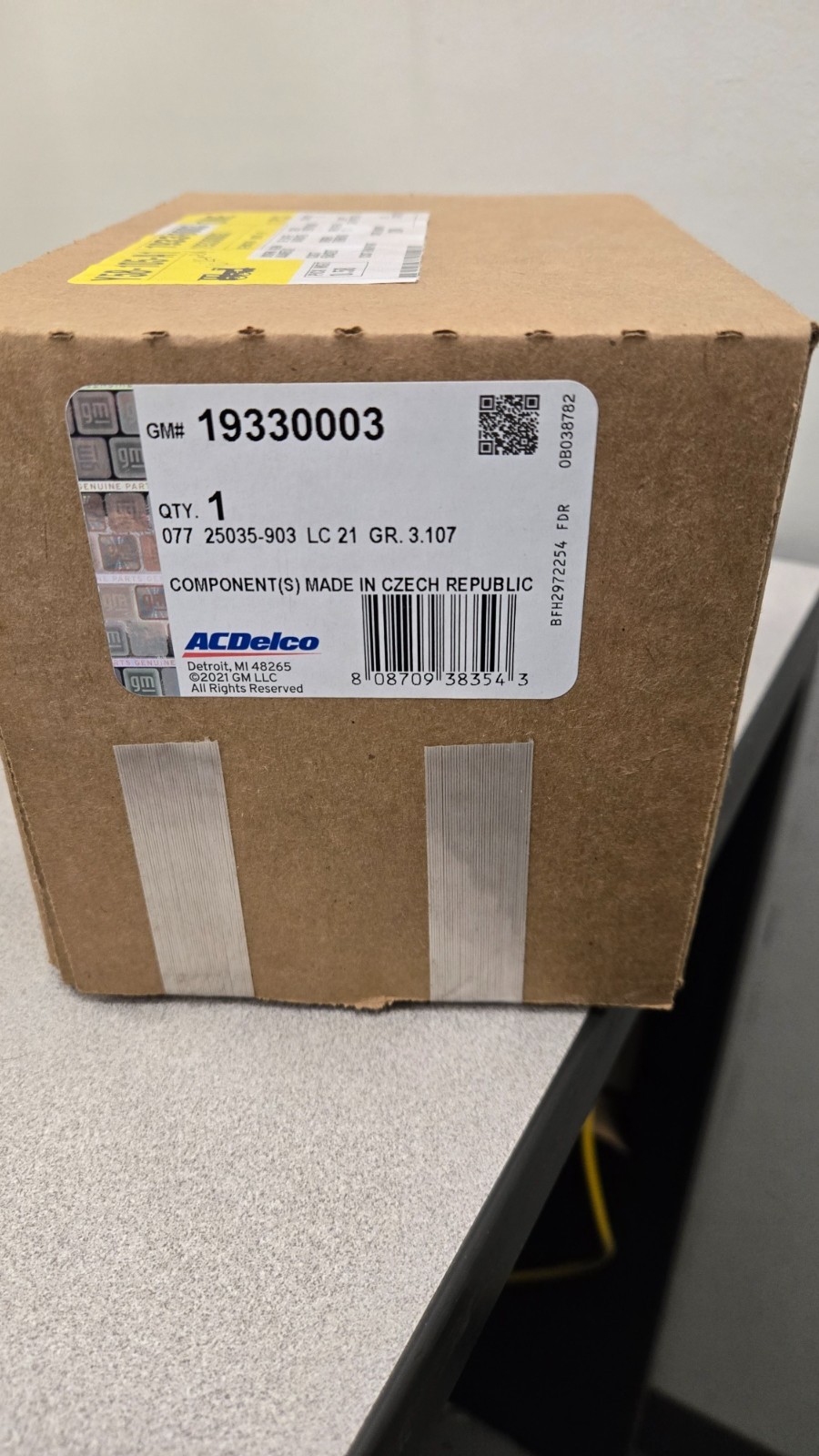 GM OEM 2016 Express 2500 Emission Components-Rr Nox Sensor 19330003
