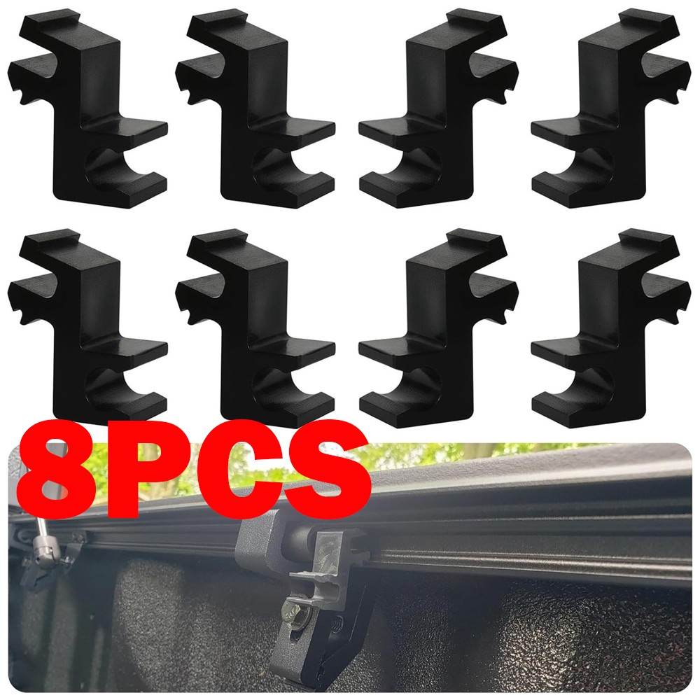 8 Pack Upgraded Fit for Undercover Tonneau Prop Rod, Truck Bed Cover Clips