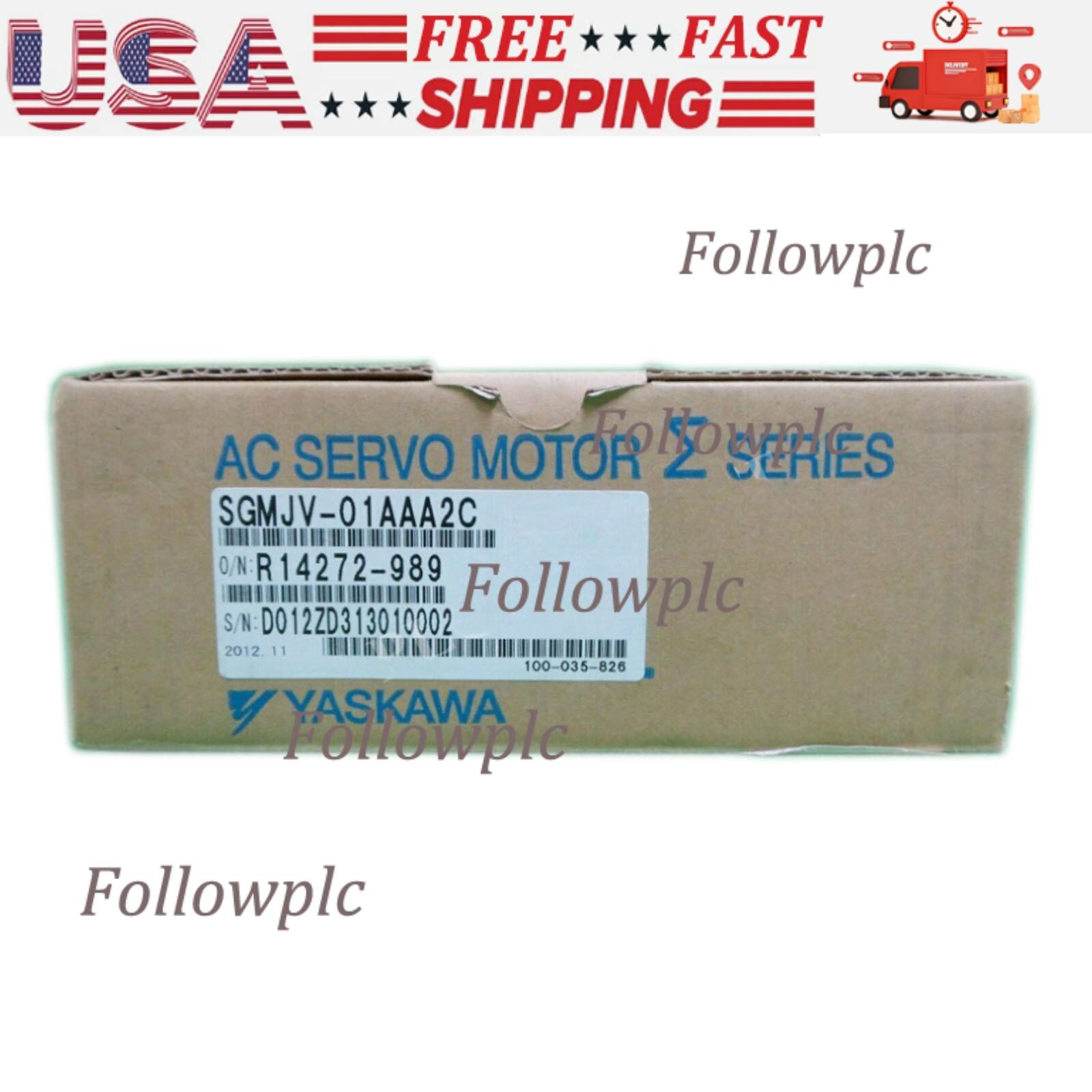 1PC YASKAWA AC SERVO MOTOR SGMJV-01AAA2C NEW