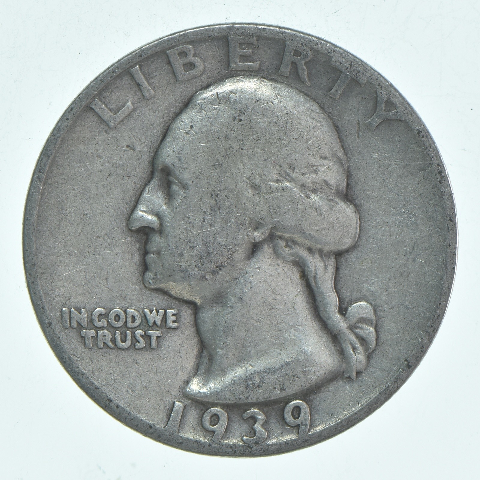 1939-D Washington Quarter Average Circ