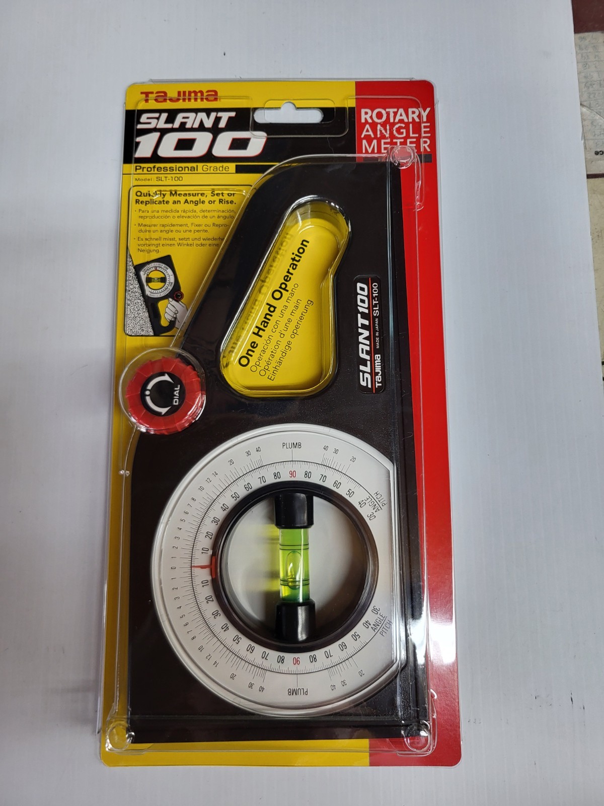 Tajima SLT-100 Rotary Angle Meter Dual Scale