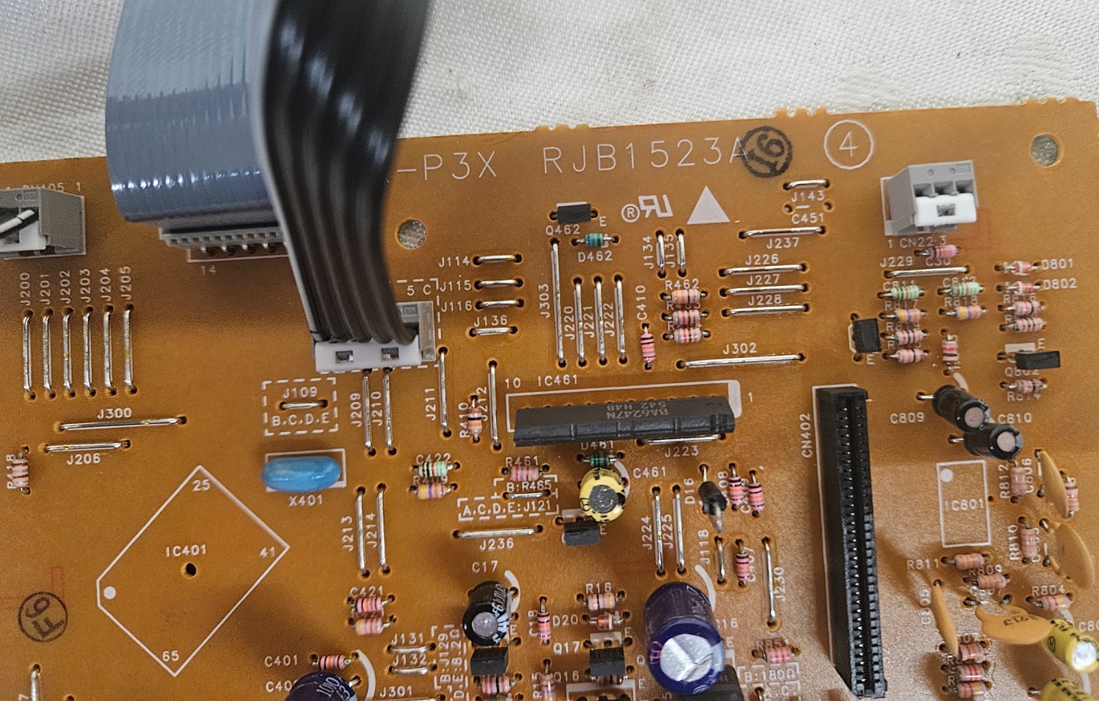 TECHNICS SL-MC700 CD Player MAIN PCB Board Set Technics RJB1523A