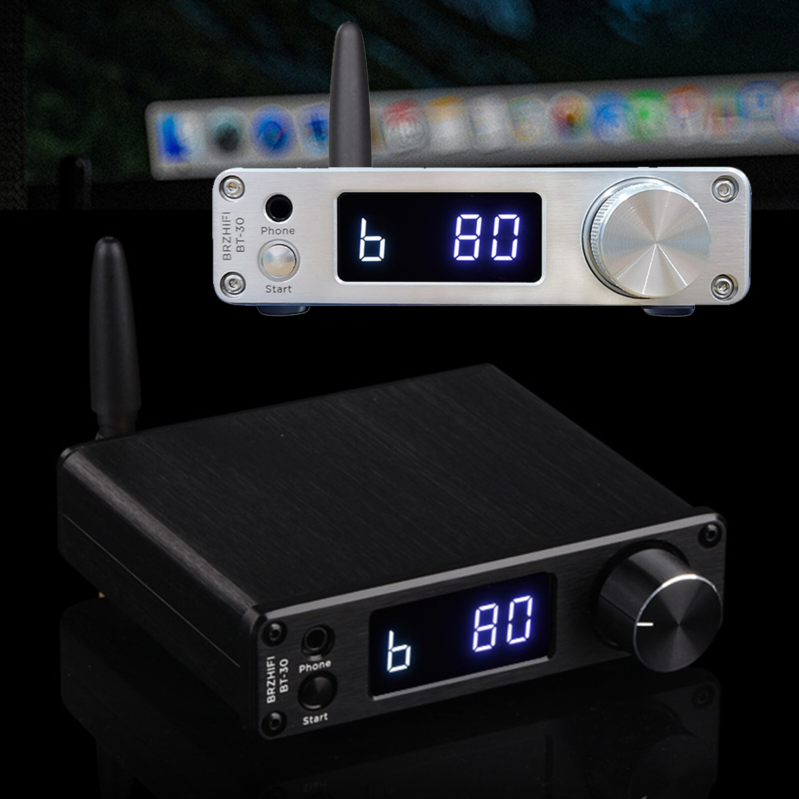 BT-30 Bluetooth Receiver USB DAC ES9038 Audio Decoder for LDAC APTX-HD