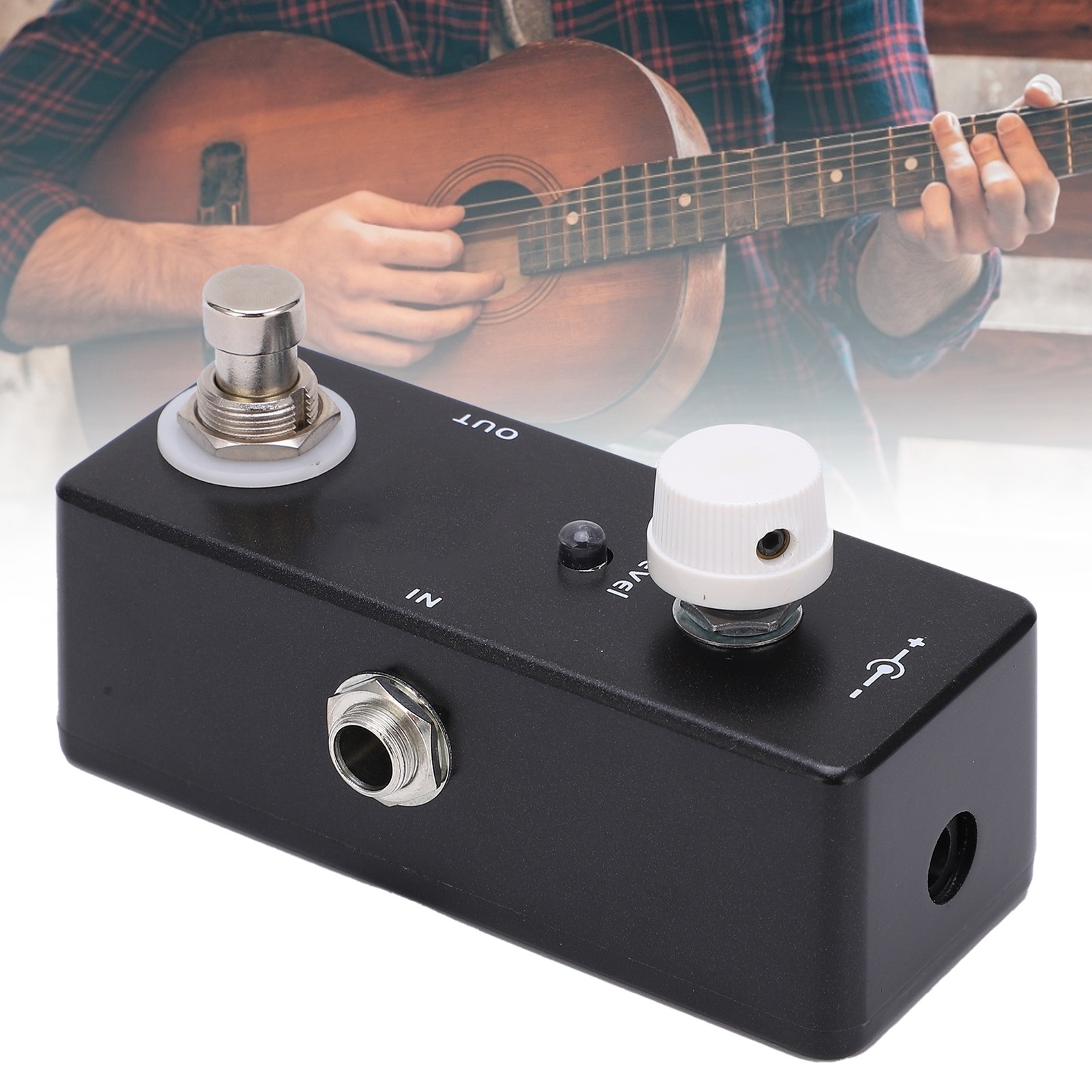 Guitar Volume Effect Pedal Knob Control Attenuator With True Bypass Tuning