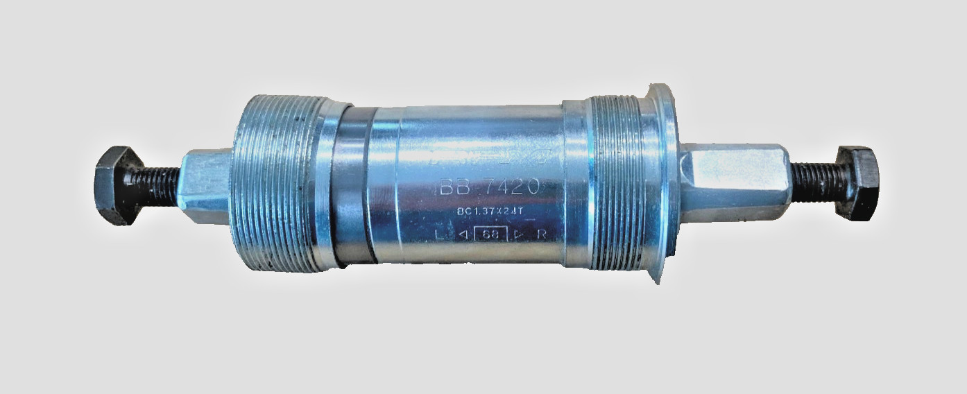 RPM Square taper  bottom bracket 68x116 1.37x24 English threaded JIS