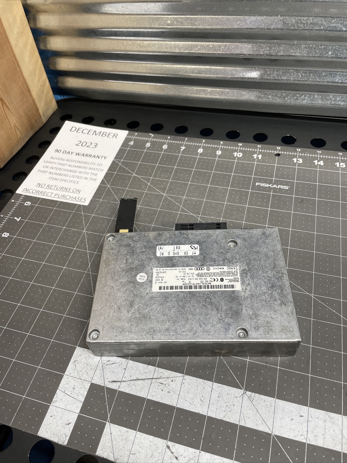 2005 2012 AUDI Q7 A6 A8 A5 S5 BLUETOOTH CONTROL MODULE 4F0910336A 4E0862335