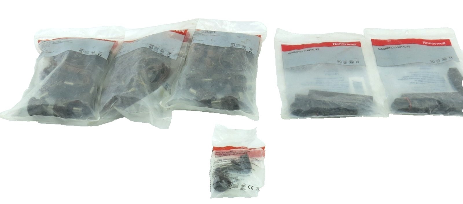 Lot Of 6 Honeywell Magnetic Contacts 947BR 7945BR 947-75TBR Brand New In Bags