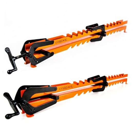Pressure Panel Clamps (2-Pack) - 4-Way Pressure Steel Clamps for Cutting