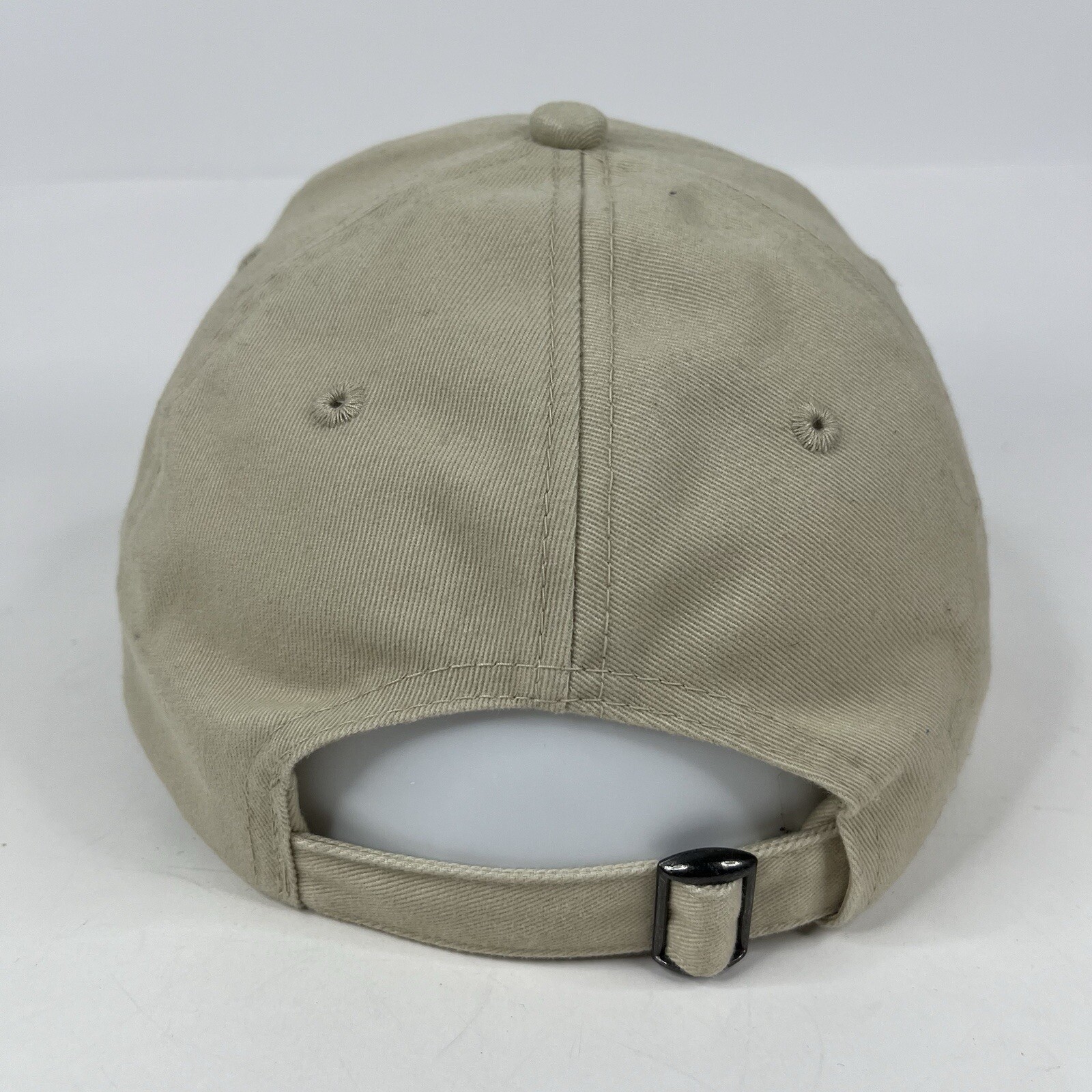 Pinehurst Hat Cap Blue Strap Back Mens Beige Pinewild Golf Course Staff