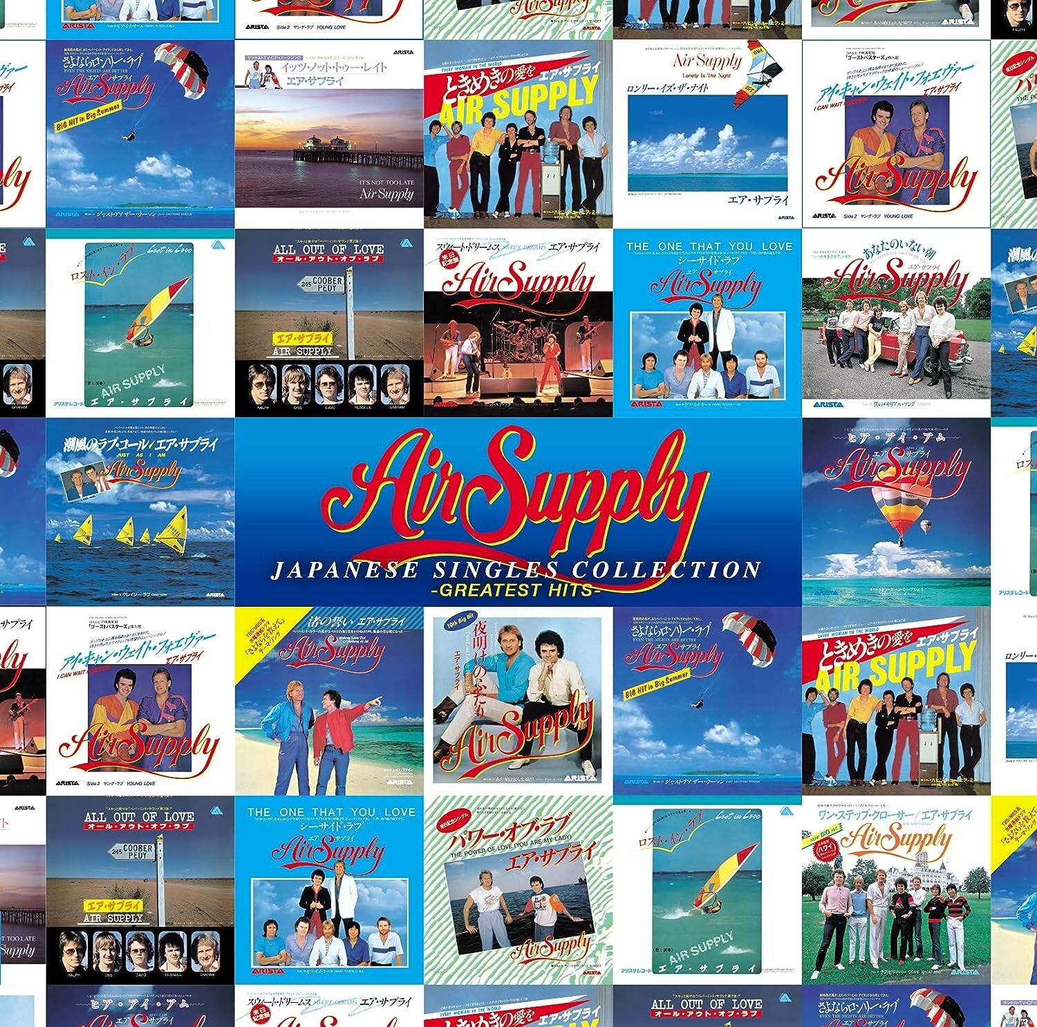 AIR SUPPLY JAPANESE SINGLES COLLECTION JAPAN BLU-SPEC CD + DVD NEW