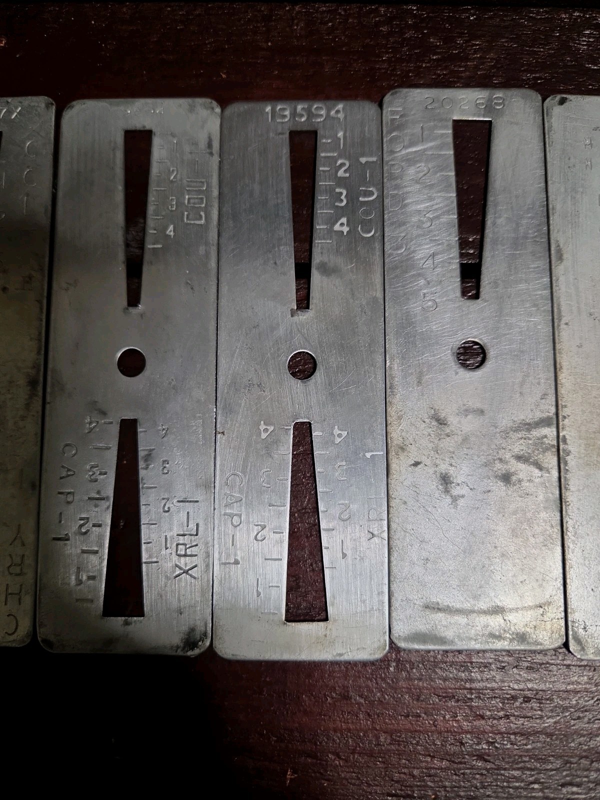 (Curtis Key DECODER GAUGES Lot Of 8 Mixed