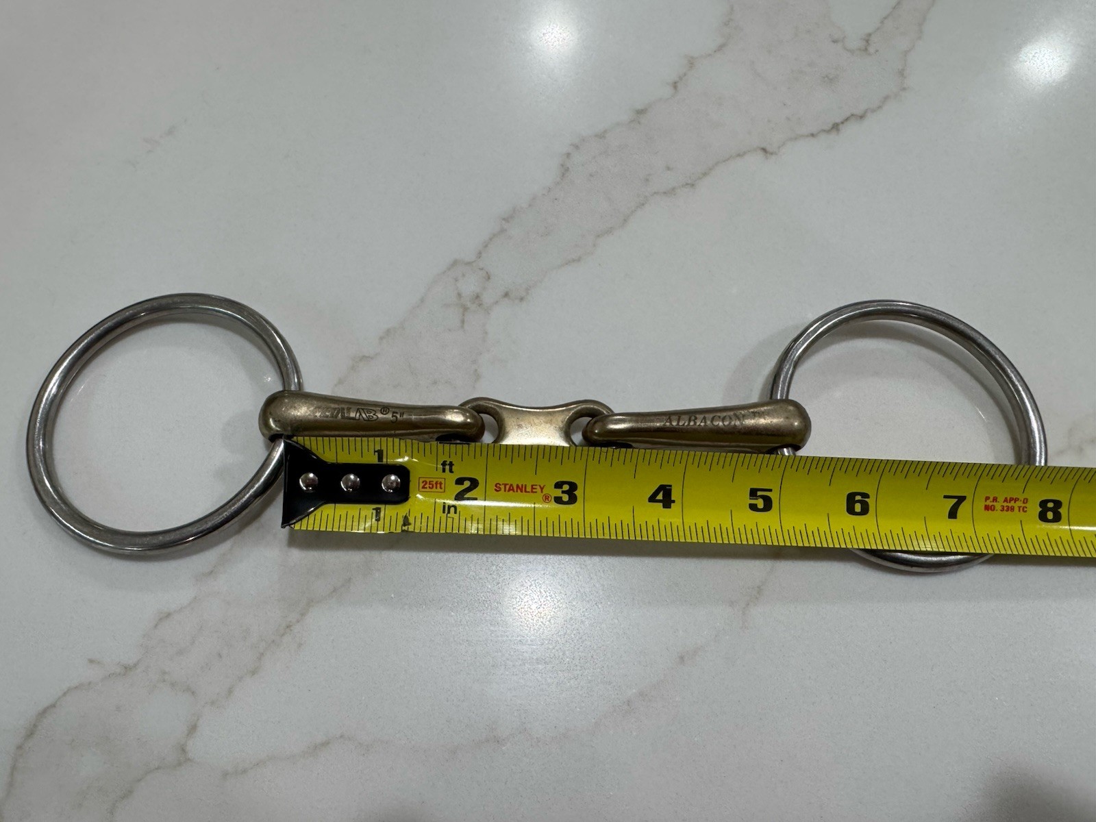 MetaLab AlBaCon™ French Link Loose Ring Snaffle Bit