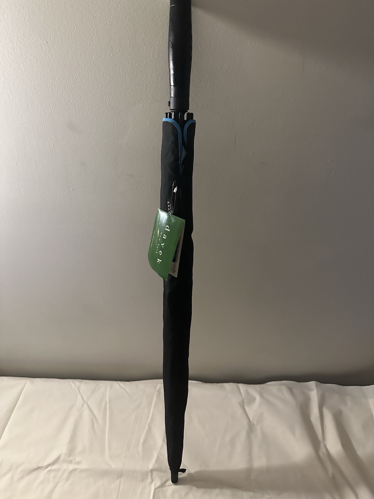 Davek New York Black Long XL Golf Umbrella