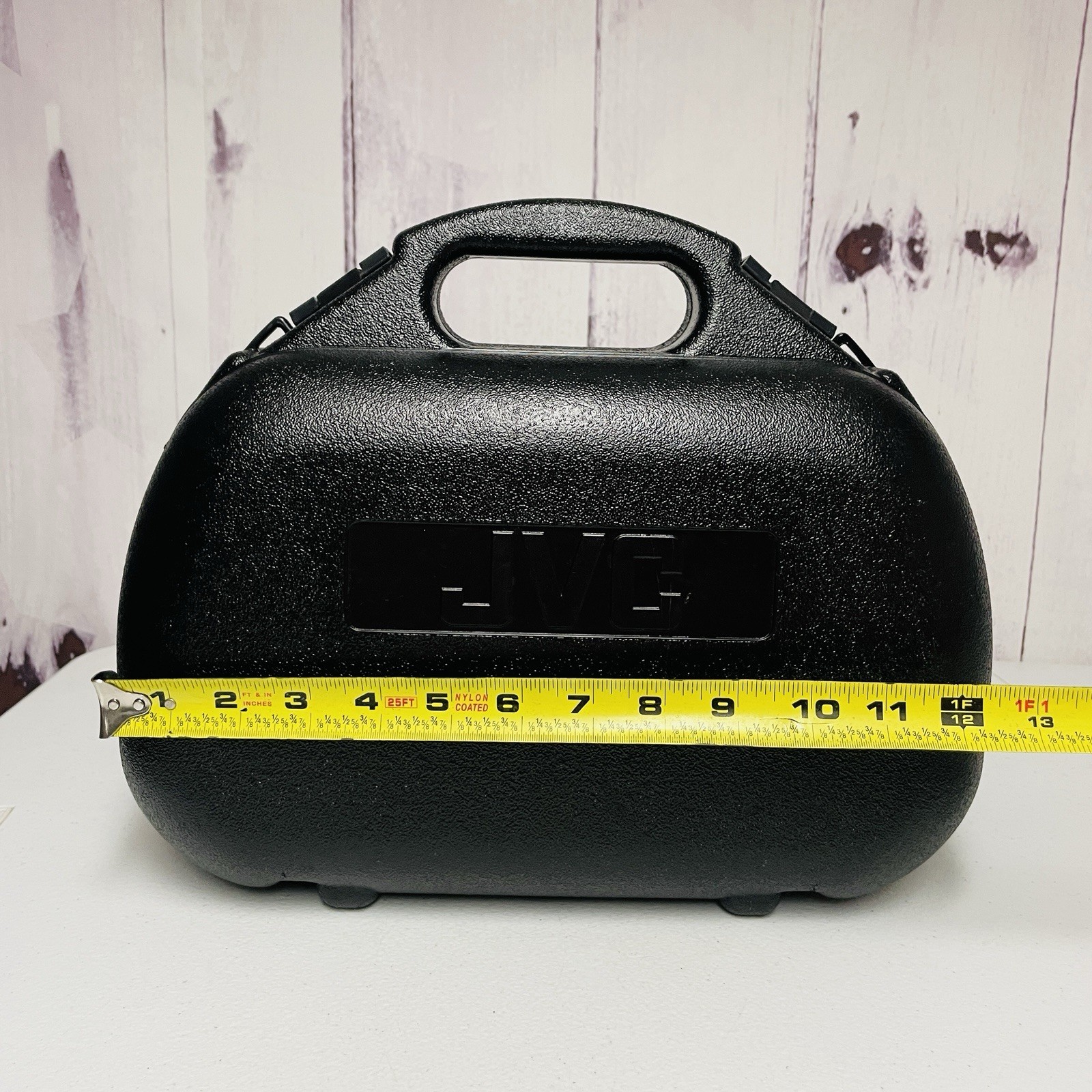 Vintage JVC Black Video Camcorder Camera Hard Case Storage Carry