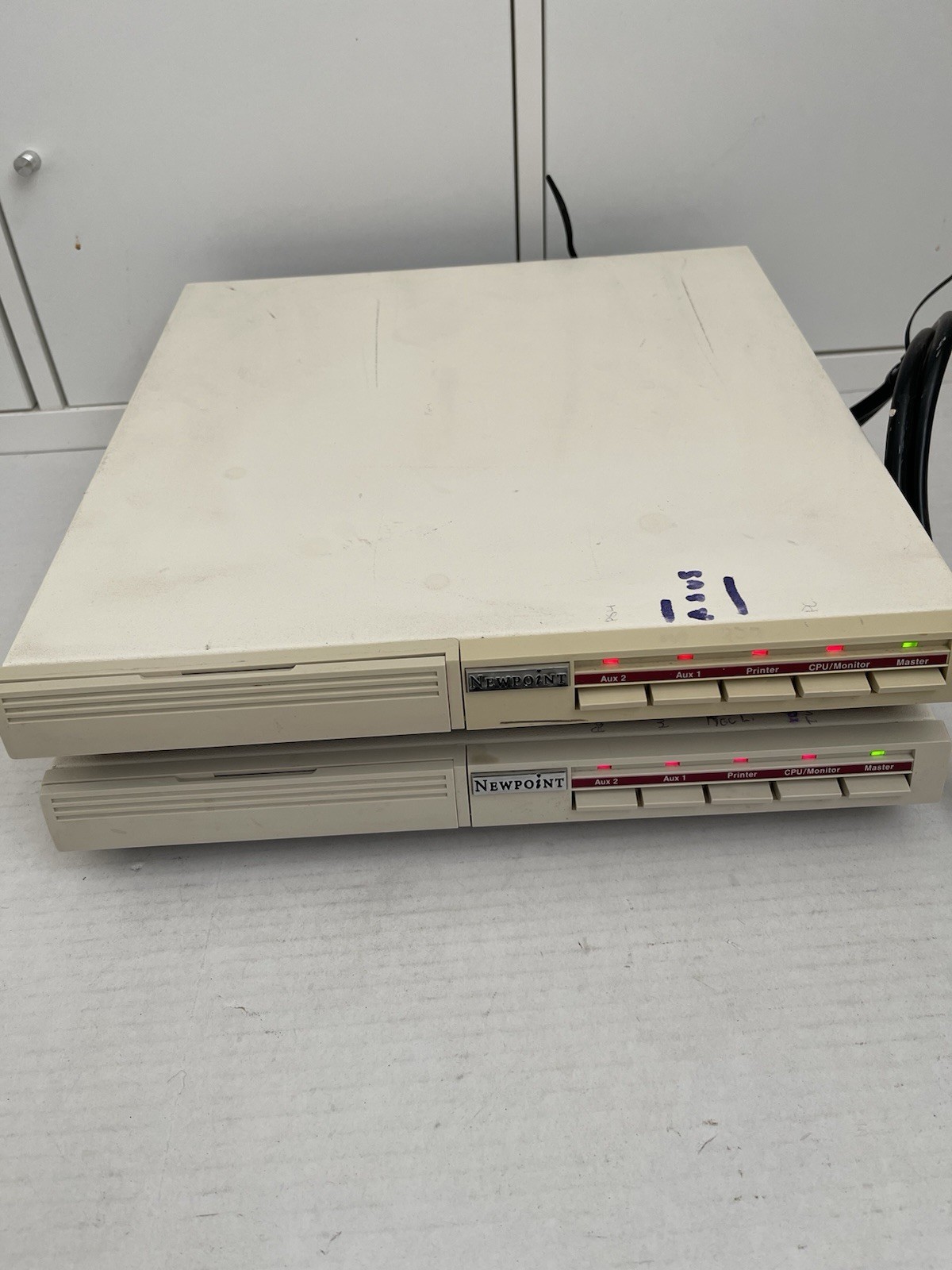 2 Newpoint Power Director P3 Plus Surge Suppressors . Set of 2