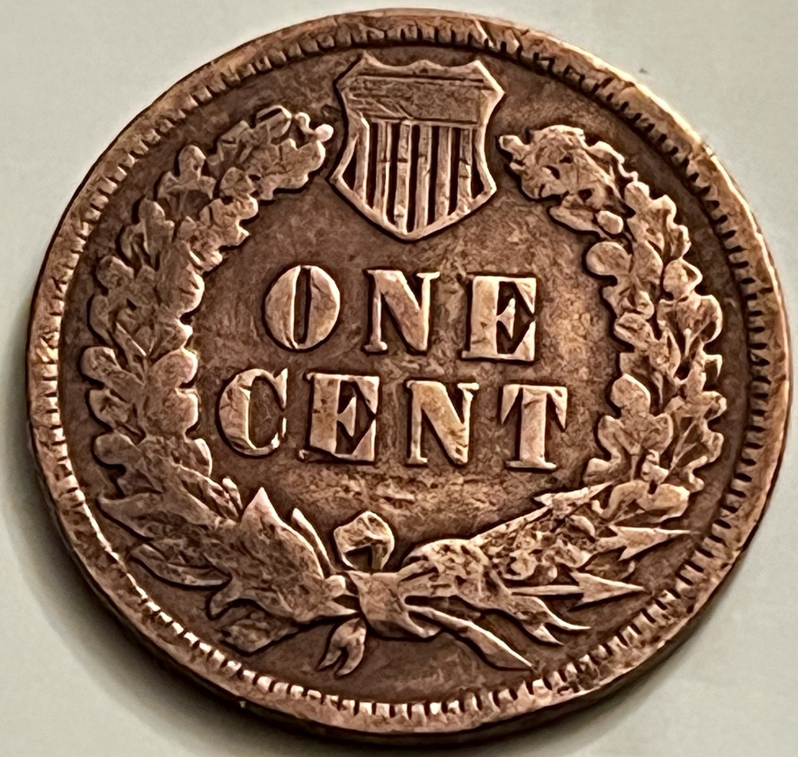 1897 Indian Head Cent VG Details Bold Reverse Clean Example BN1310