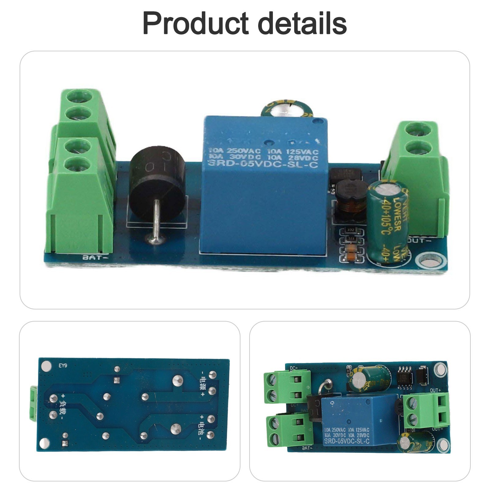 High quality 5V 48V Battery Module for YX850 Power Failure Automatic Switching