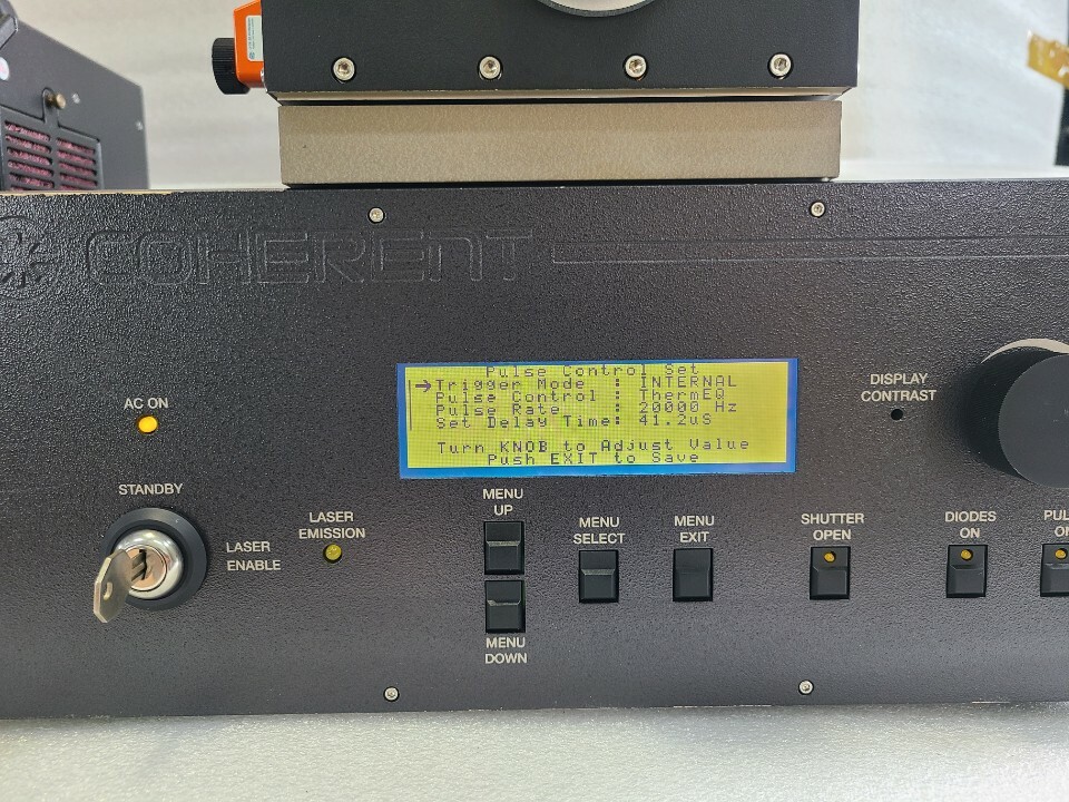 COHERENT AVIA ULTRA 355-2000 LASER& Solid State Recirculating Chiller T255P