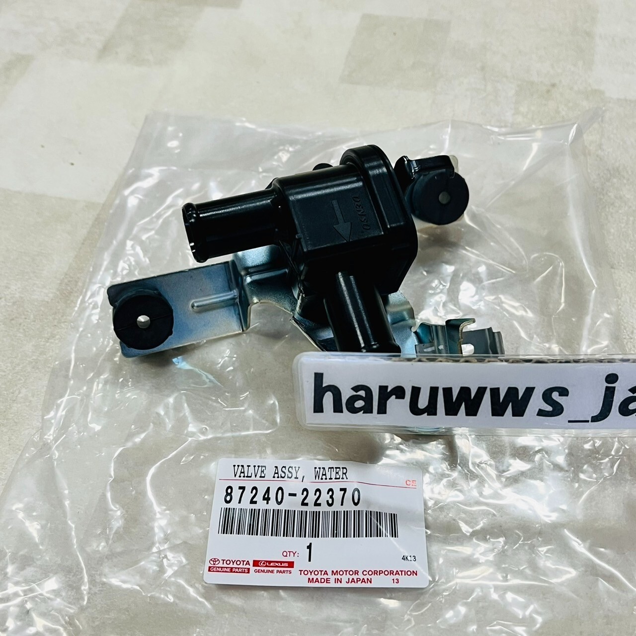 OEM Toyota Chaser MarkII Cresta JZX100 Heater Water Valve Assy 87240-22370 New