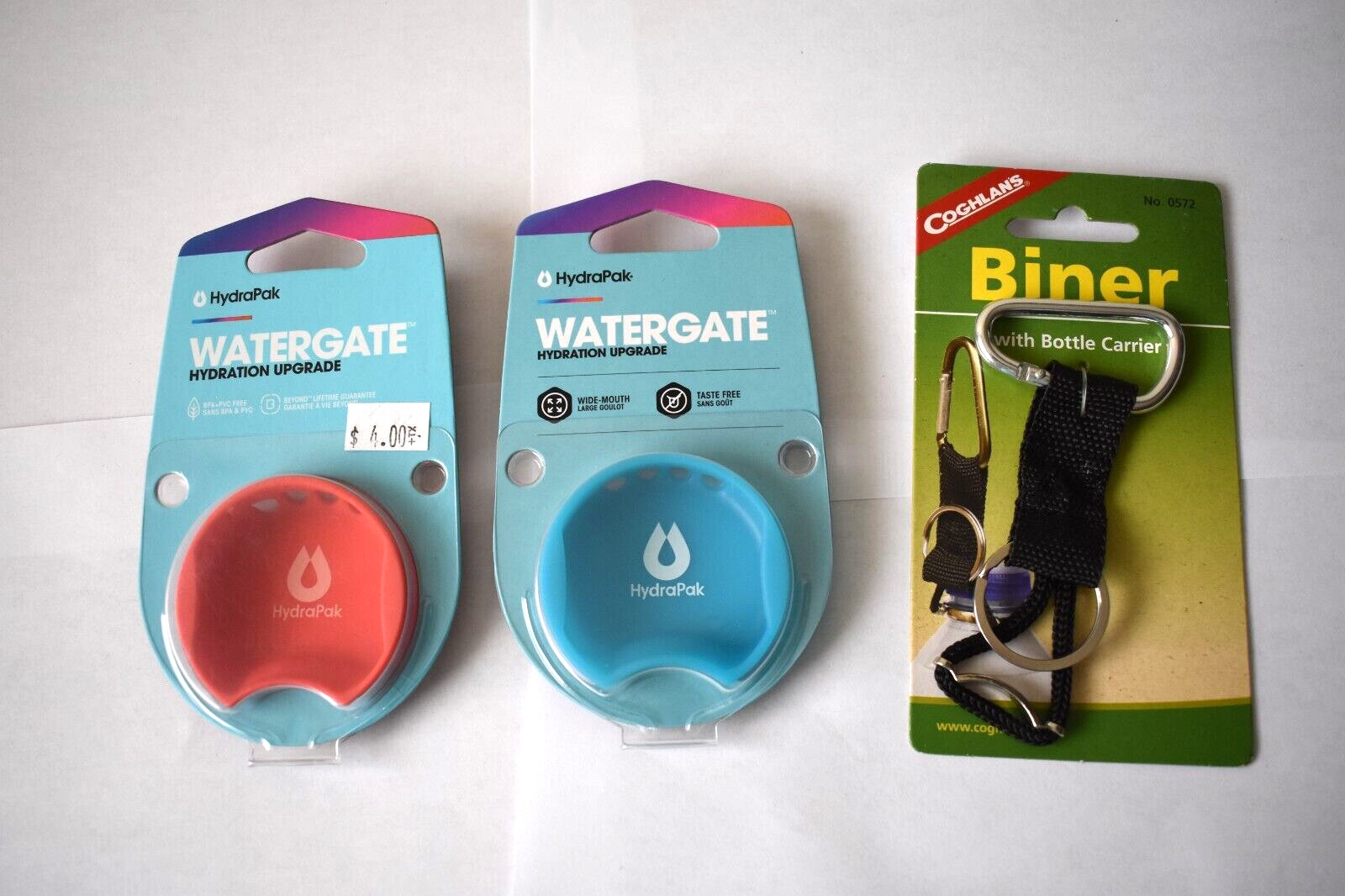 Watergate Lot - Hydrapack + Bonus Bottle Carrier Biner