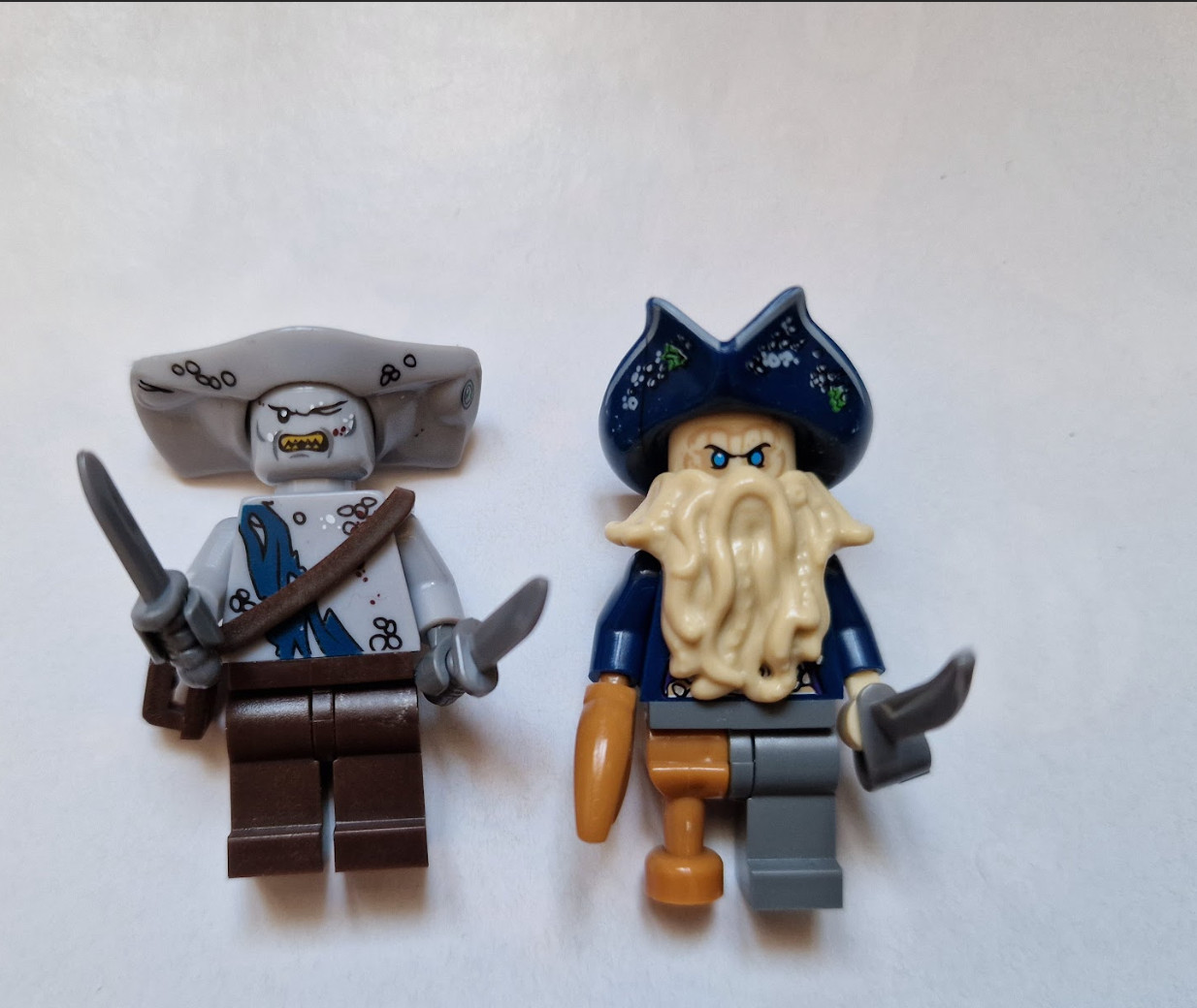 Pirates of the Carribean Davy Jones Maccus poc031 poc032 custom
