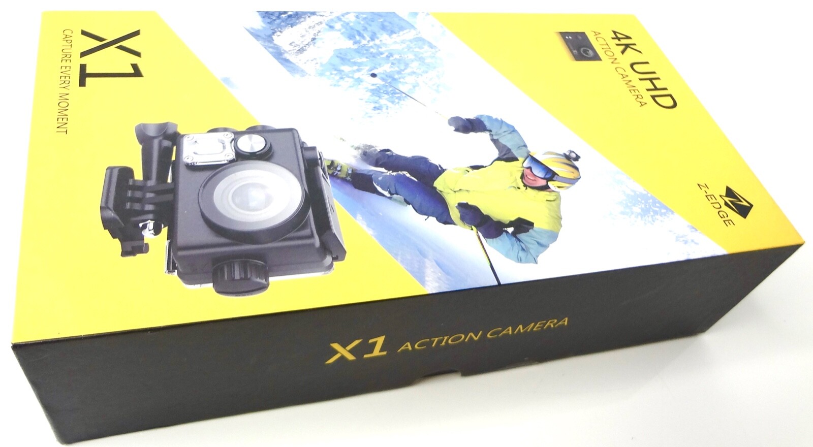 Camera 4K UHD Z-Edge X1 WaterProof . NEW . SUPERB . BOXED . SUPER . NEW (RARE)