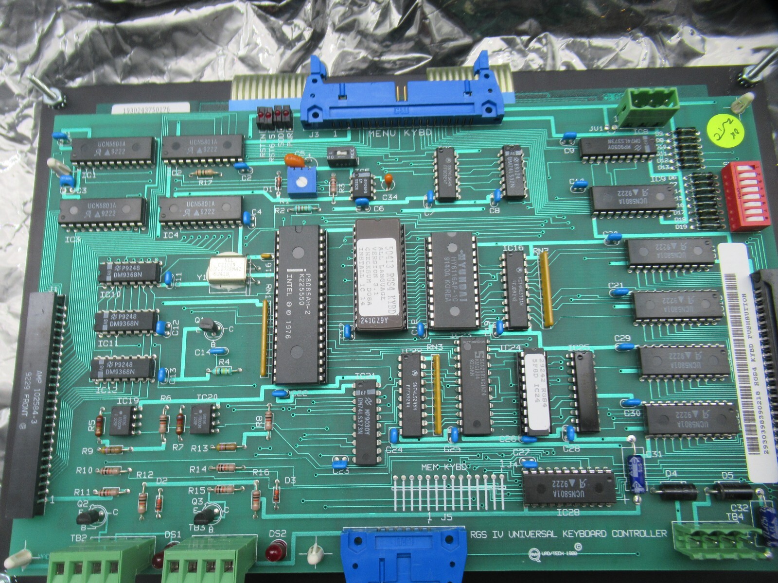 Quad Tech QTI RGS4 Pushbutton Keyboard 9 Unit C920256690010 *Old Stock*