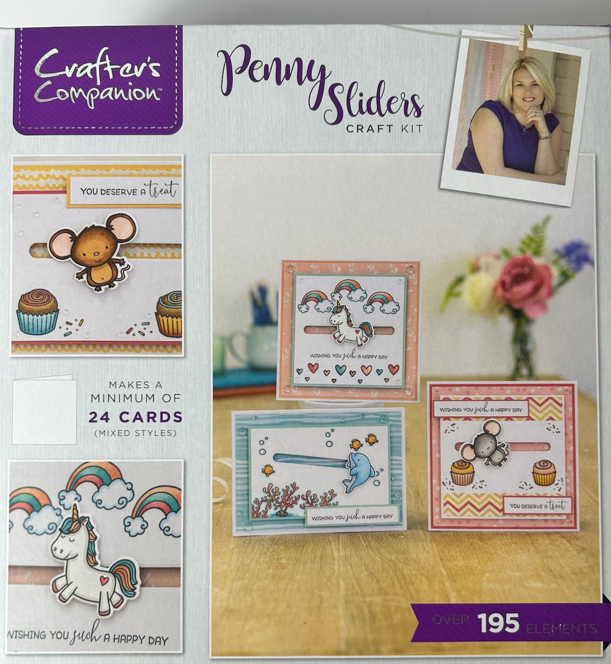 Crafter's Companion Penny Sliders Craft Kit #35 NEW