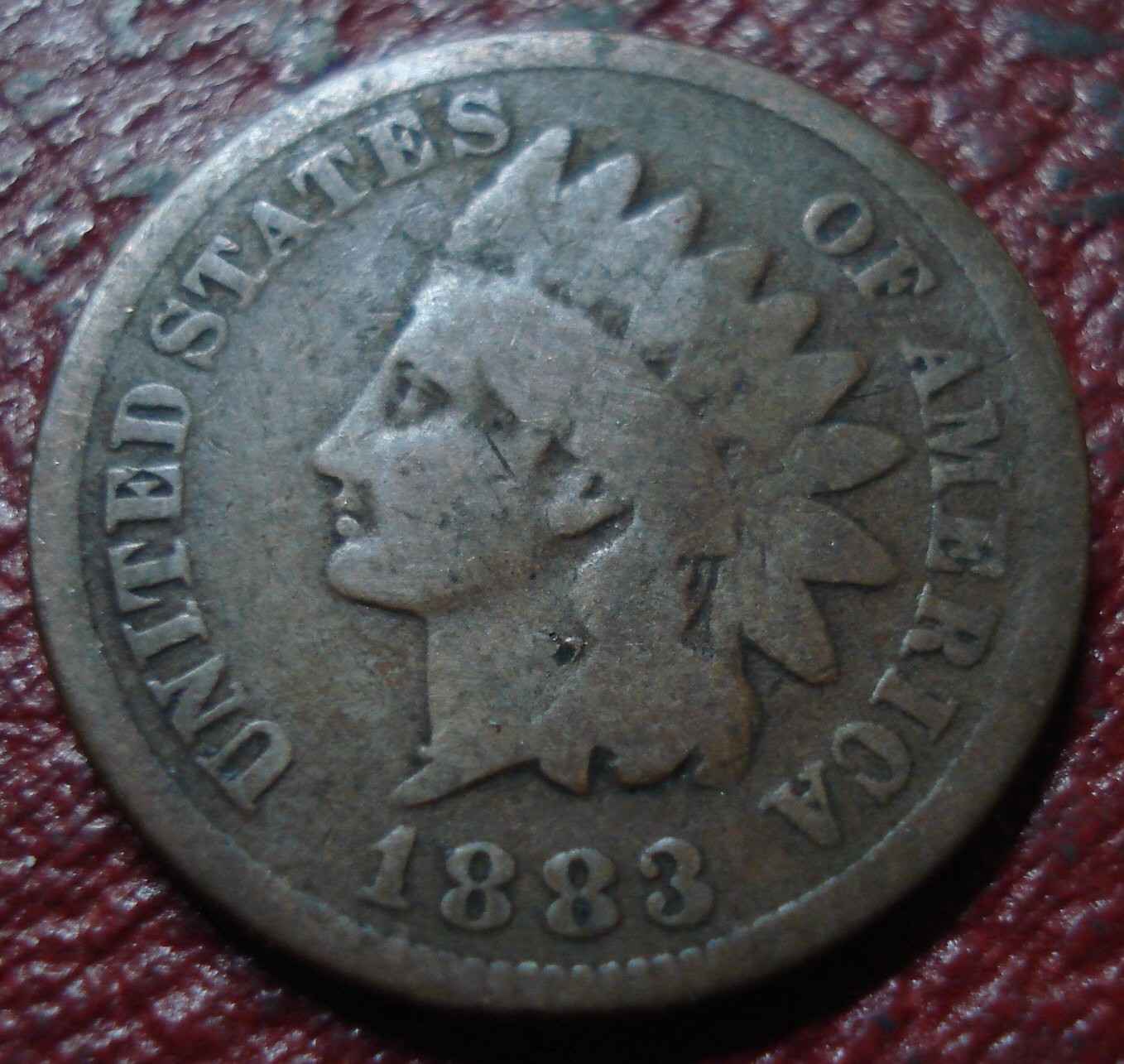 1883 INDIAN CENT IN GOOD CONDITION