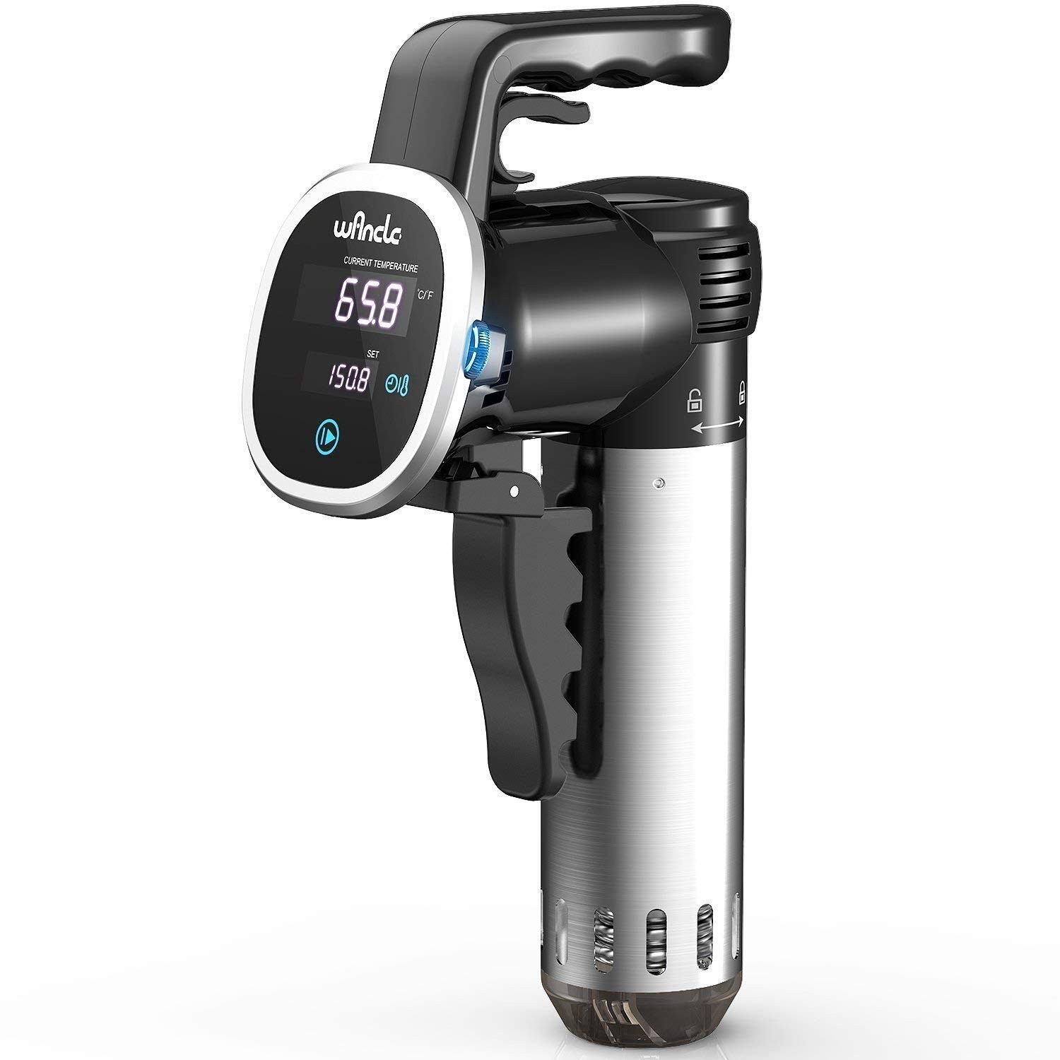 Sous Vide Cooker Immersion Circulator, Wancle sous vide machine 850W, Ultra-Q...