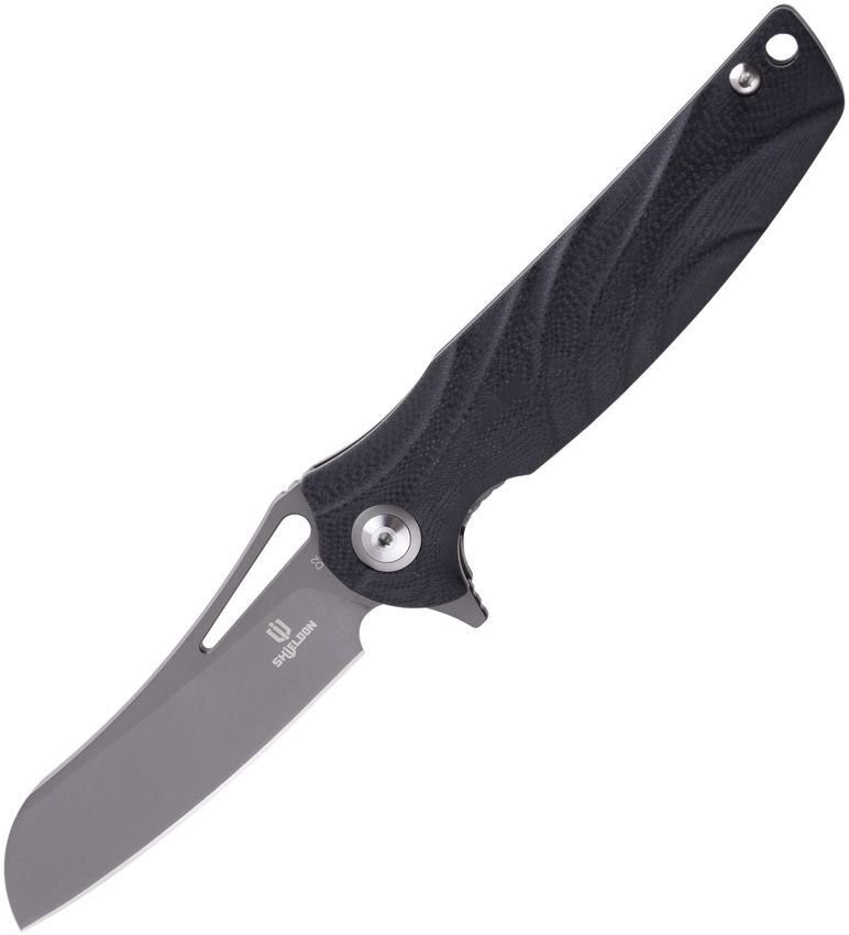 Shieldon Bazoucan Linerlock Folding Knife D2 Tool Steel Blade G10 - 9050G