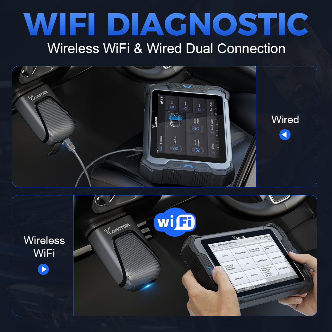 2025 VDIAGTOOL VD80BT LITE OBD2 Scanner Bidirectional Diagnostic Tool ECU Coding