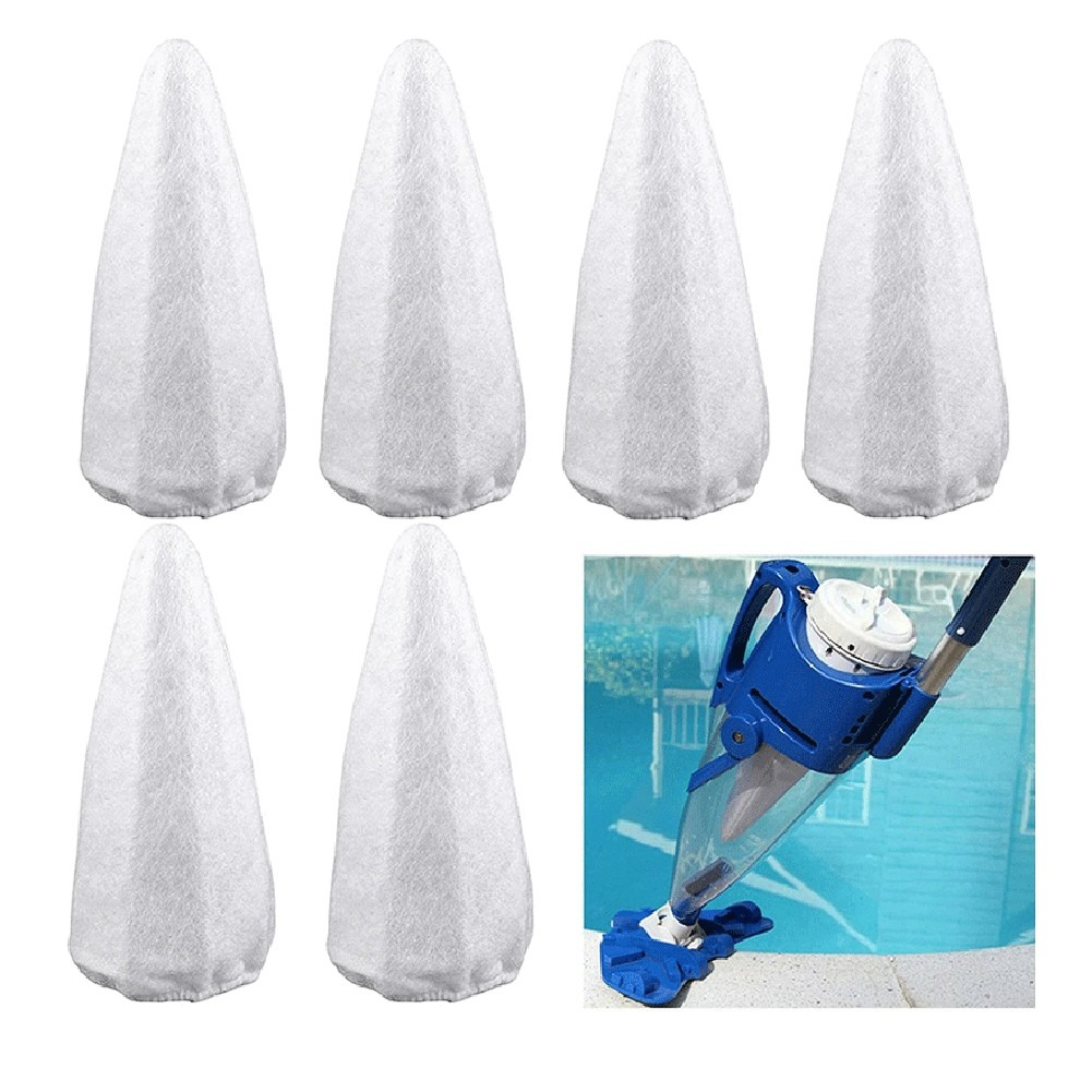 5 Pack Replacement Vacuum Cotton for Pool Handheld Rechargeable Pool5377