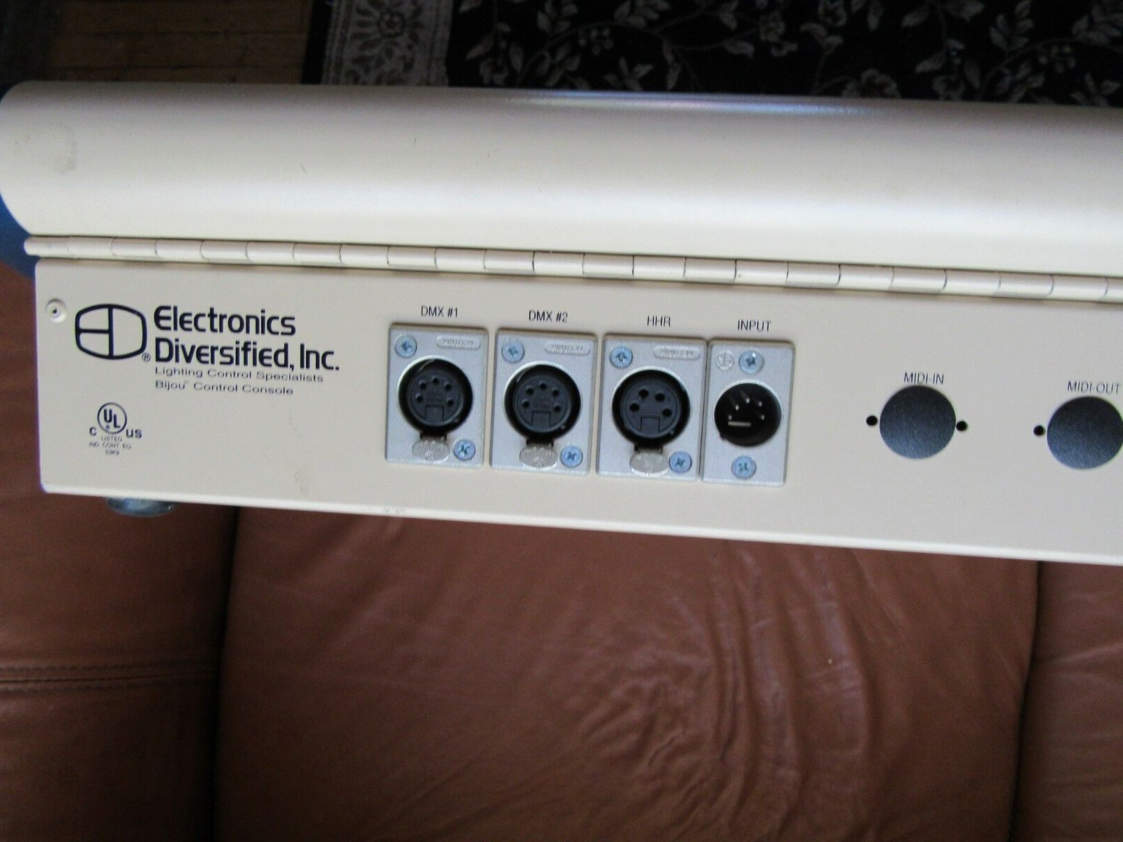 Large Bijou Stage Lighting Light Board 24/96 EDI Control Console Vintage
