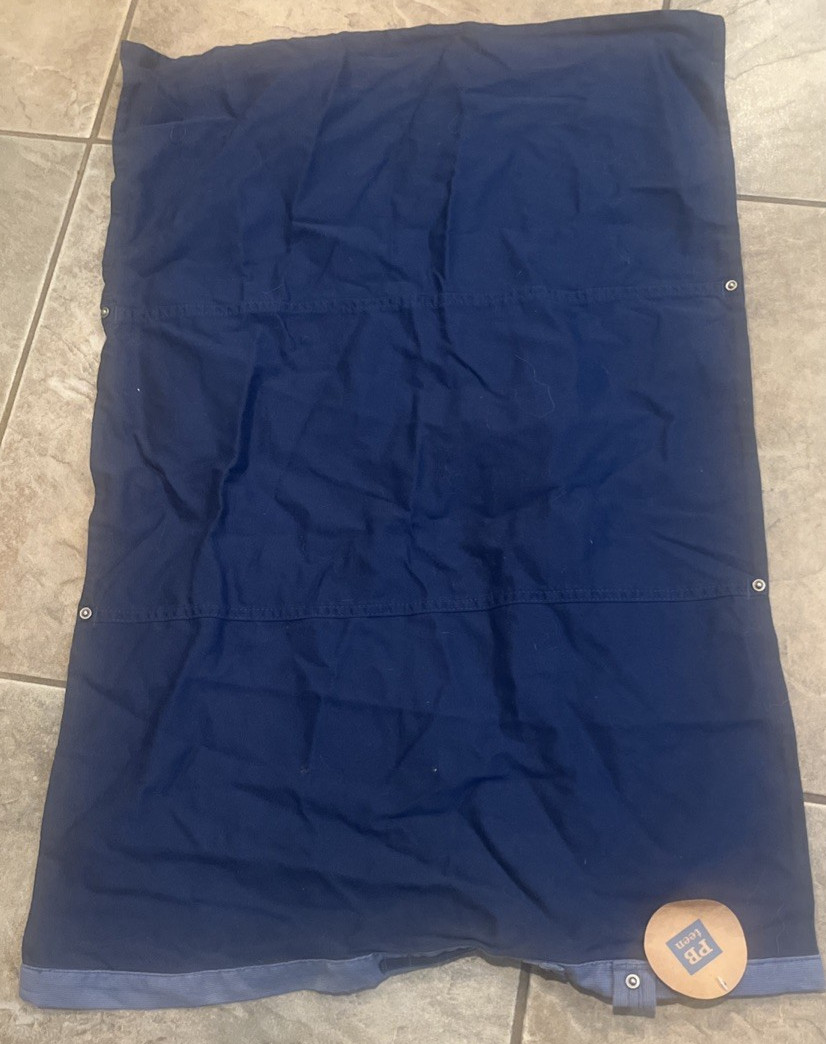 Pottery Barn Teen NFL pillowcase navy blue no patch  New  tag