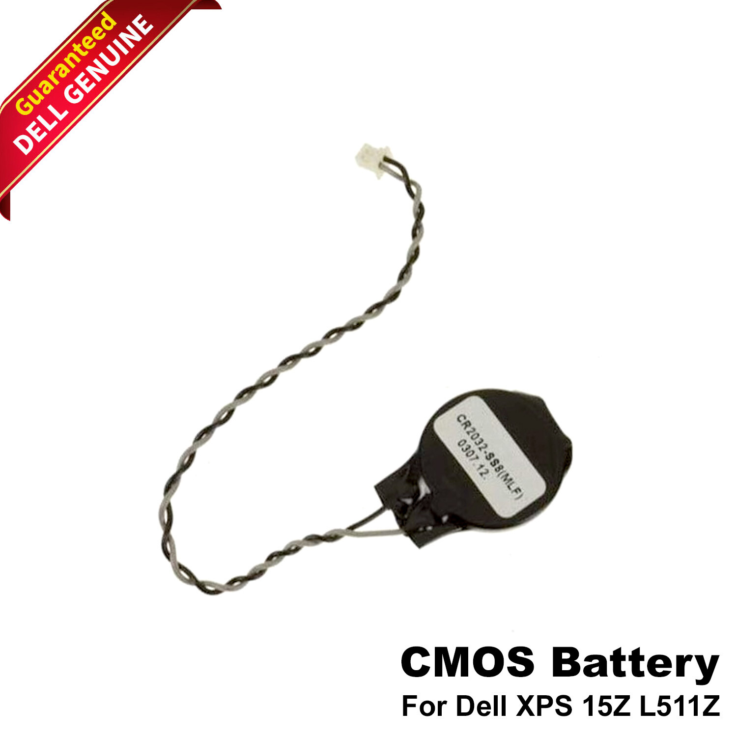 Lot Of 2 Dell XPS 15Z L511Z CMOS Battery CR2032-SS8 Replacement GGRF0