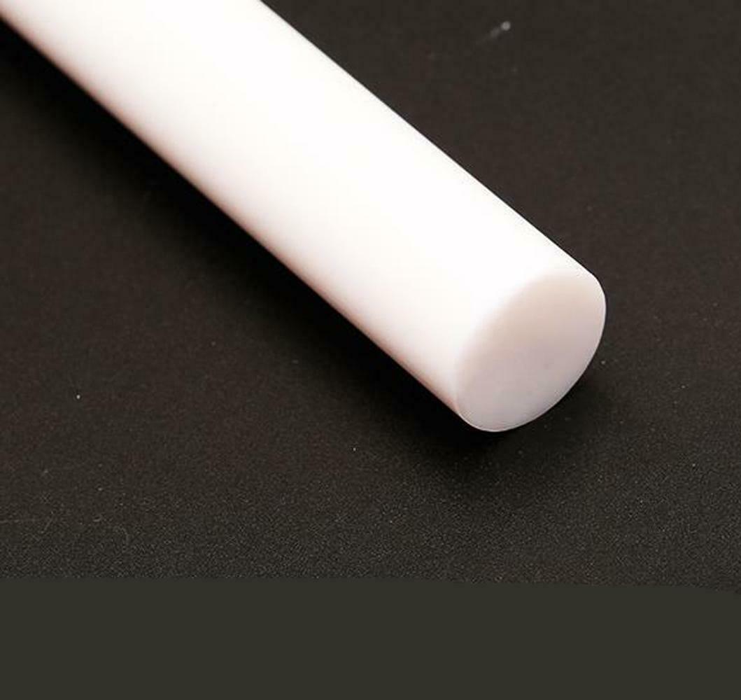 PTFE Round Rod 1mm to 200mm Diameter – Teflon Solid Bar for Machining & Seals