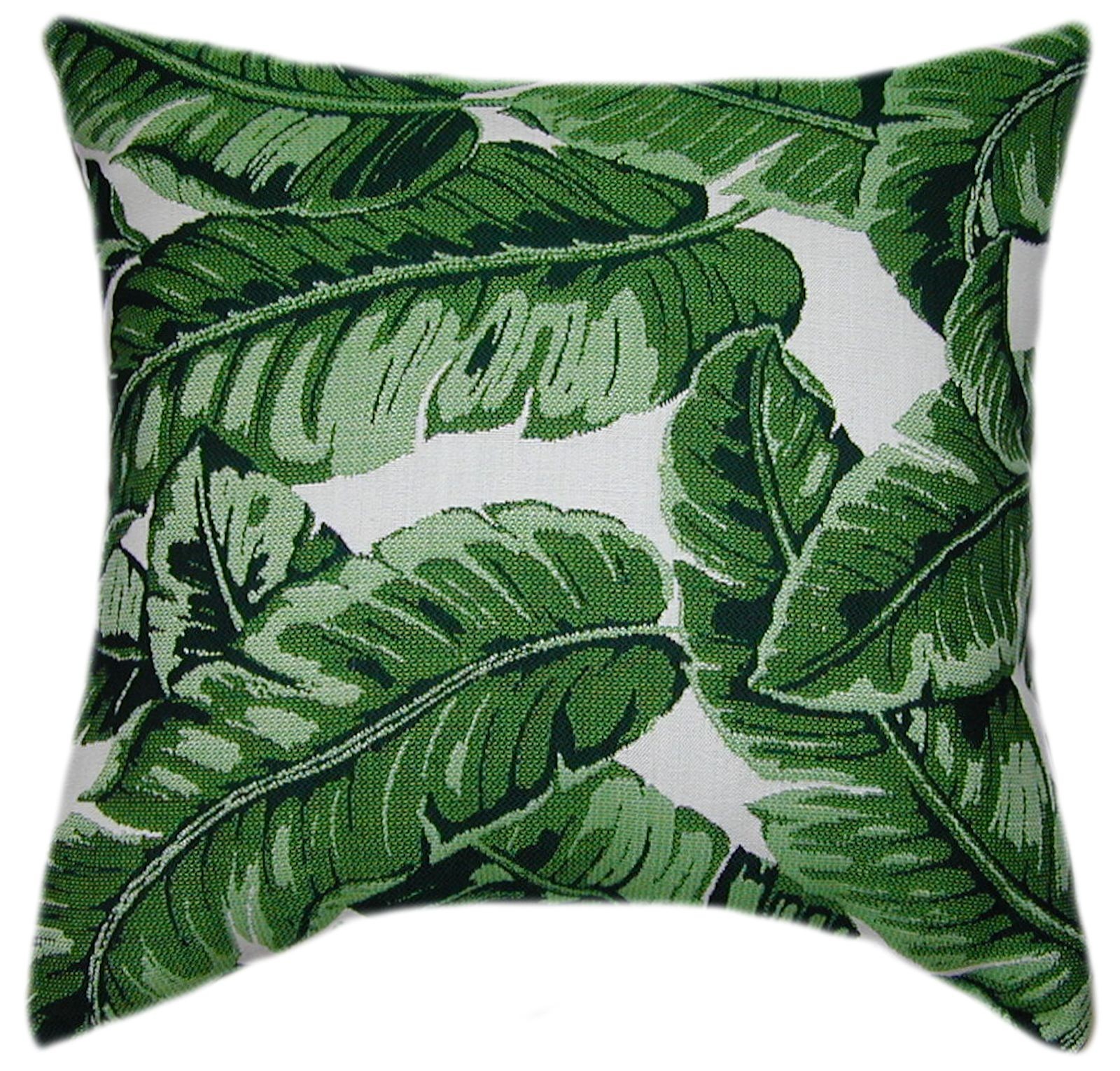 Sunbrella® Tropics Jungle Indoor/Outdoor Floral Pillow, Decorative Pillows USA