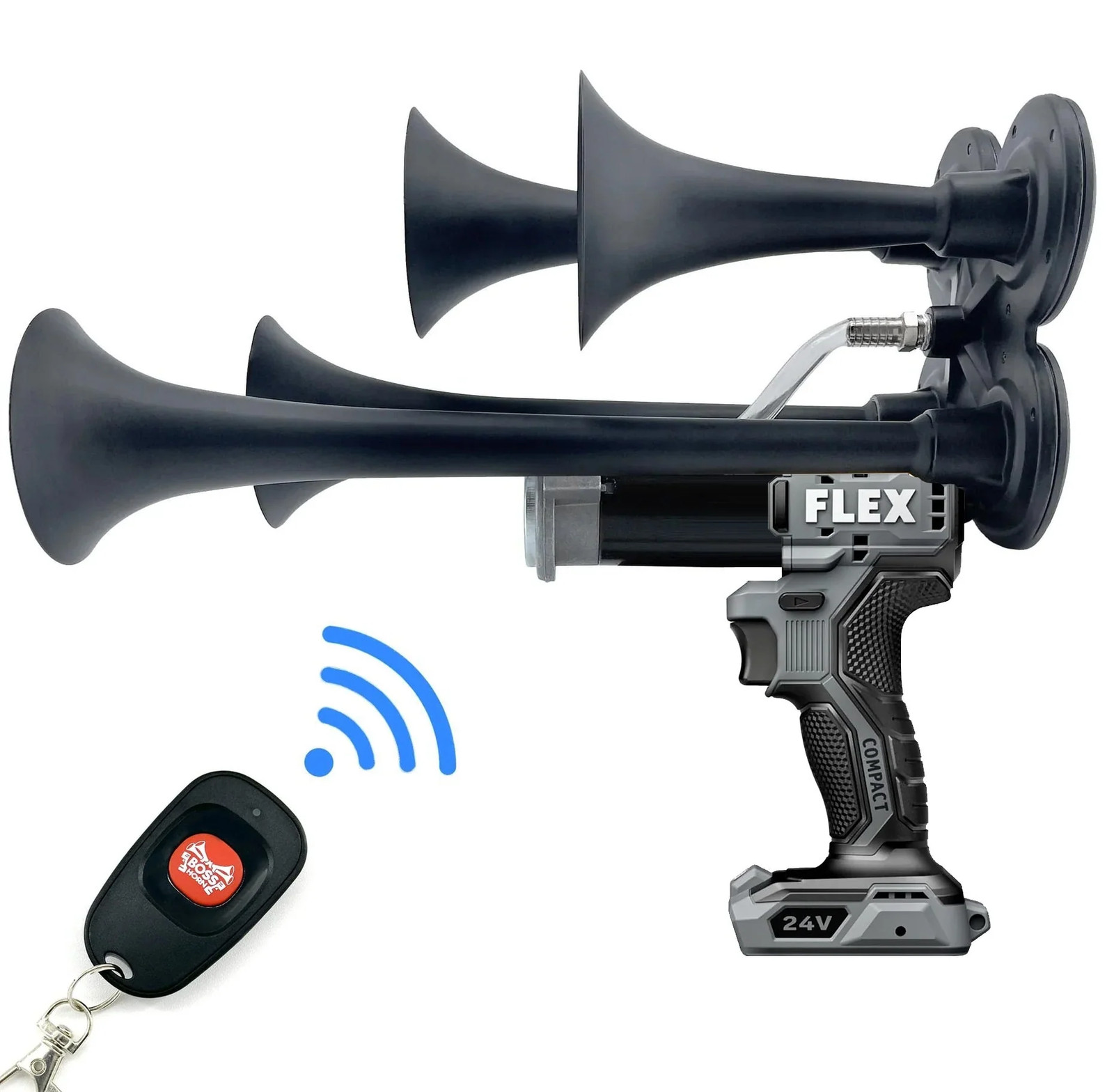 Quad Train Horn for Flex® 24v Battery