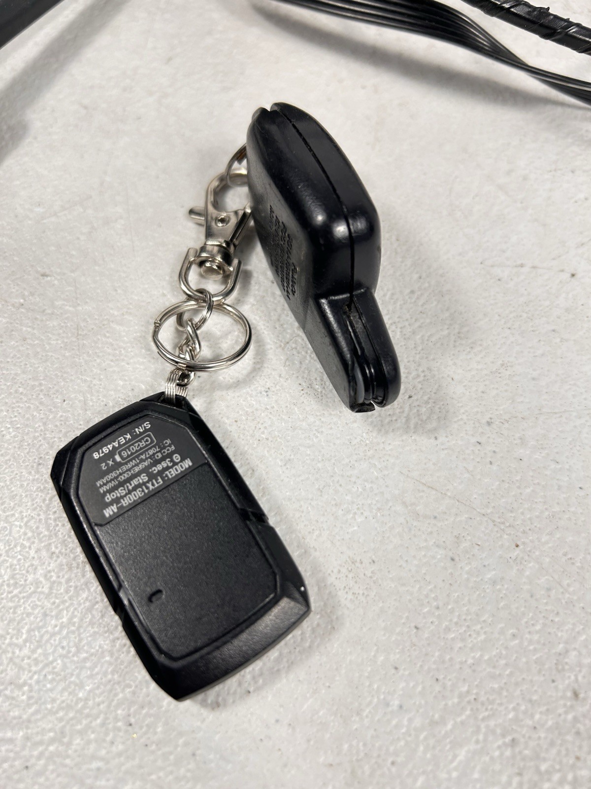 2013 Ford Escape With Conventional Key Ignition Switch Remote Start System