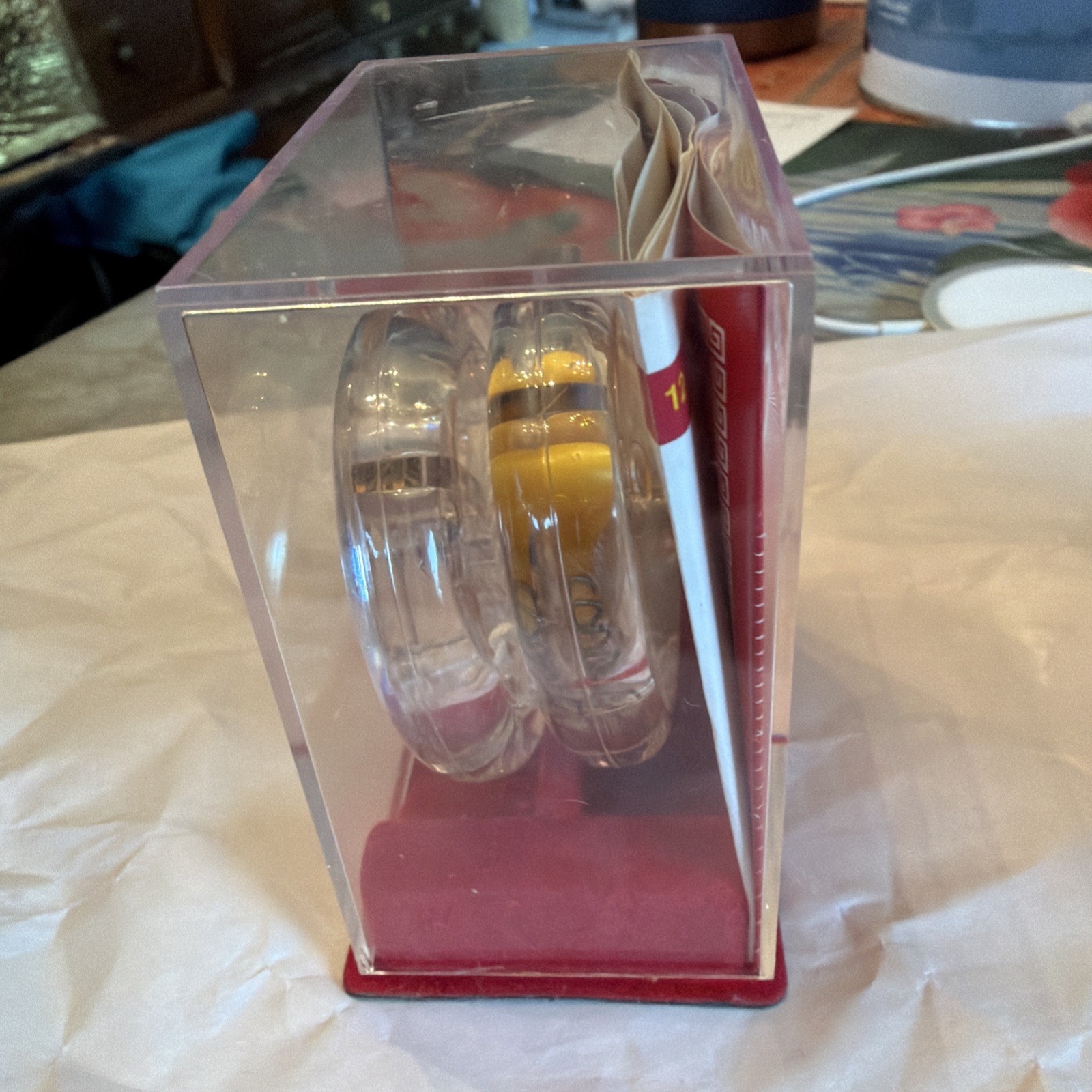 Vintage YOMEGA The Yo-Yo with a BRAIN - Clear Yellow